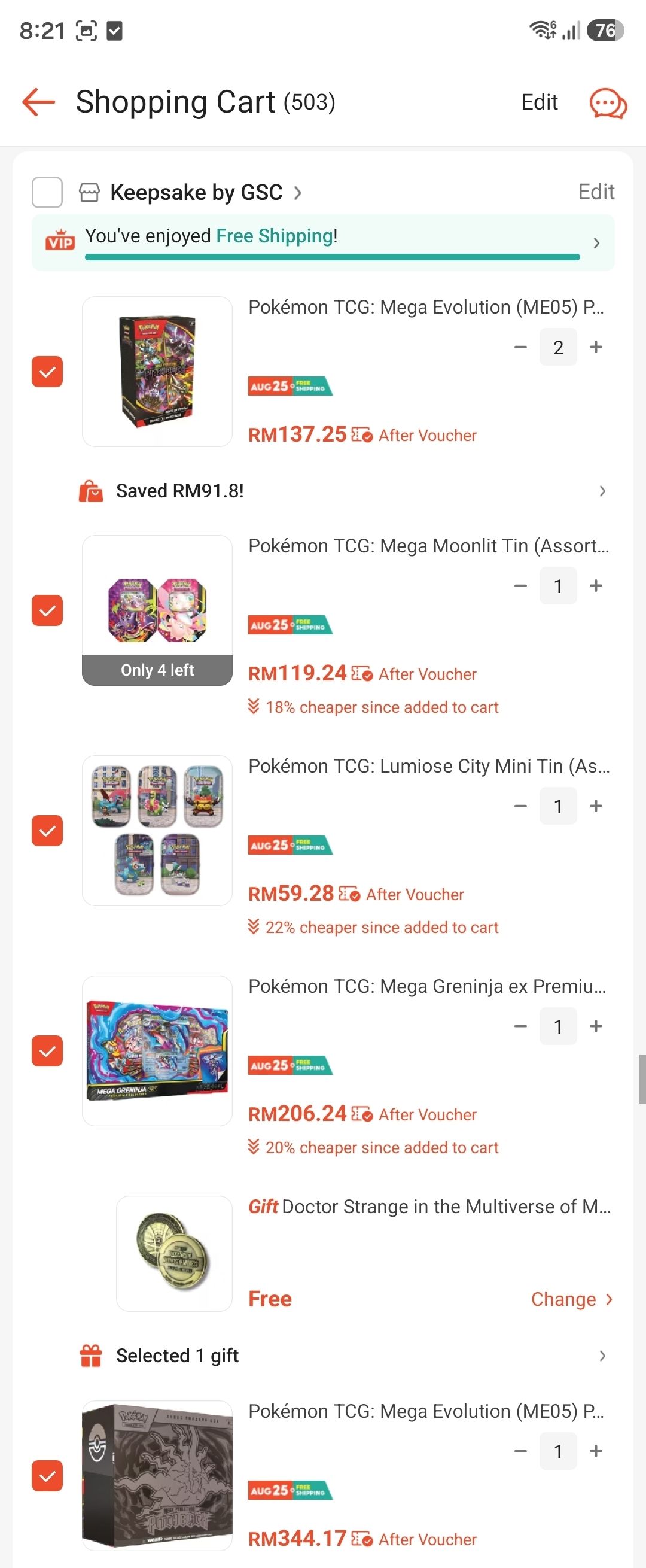 QKR Facebook ad: Keepsake by GSC, Online Shop | Shopee Malaysia