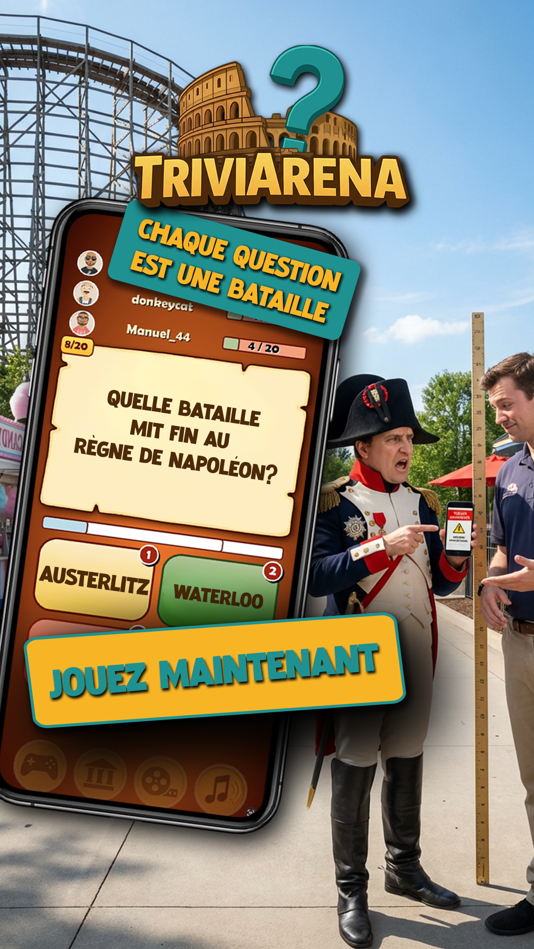 Triviarena Facebook ad