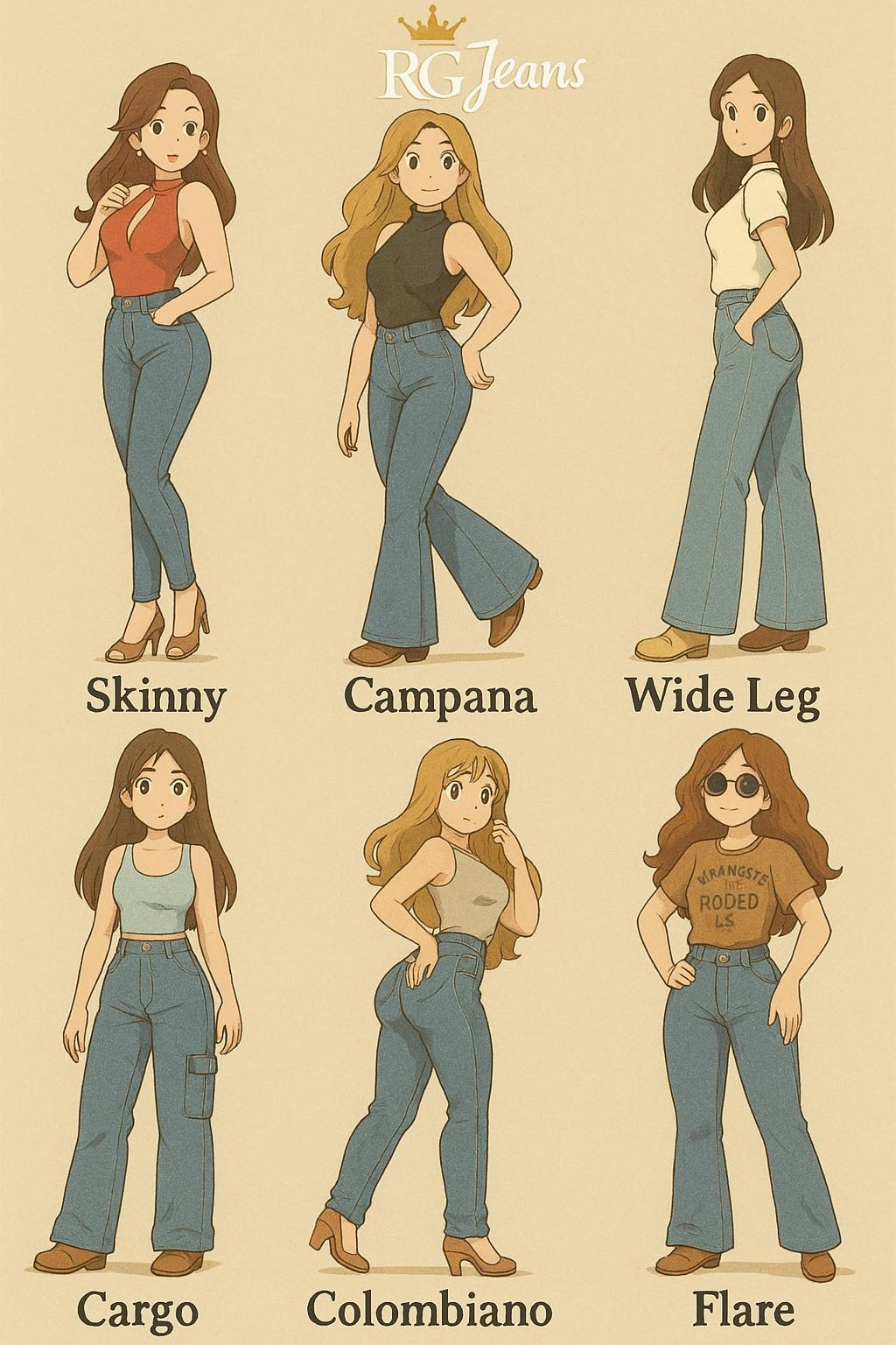 RG Jeans Facebook ad: ¡Mayoristas!