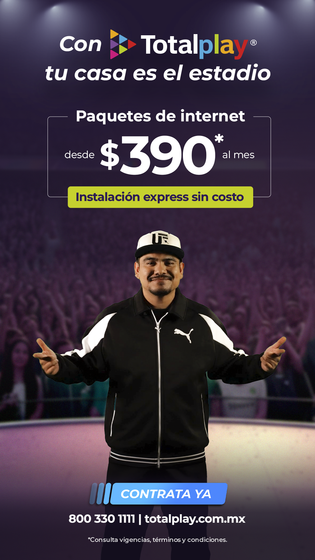 Totalplay Facebook ad
