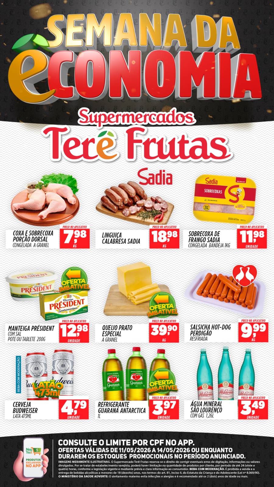 Super Terê Frutas Petrópolis Facebook ad