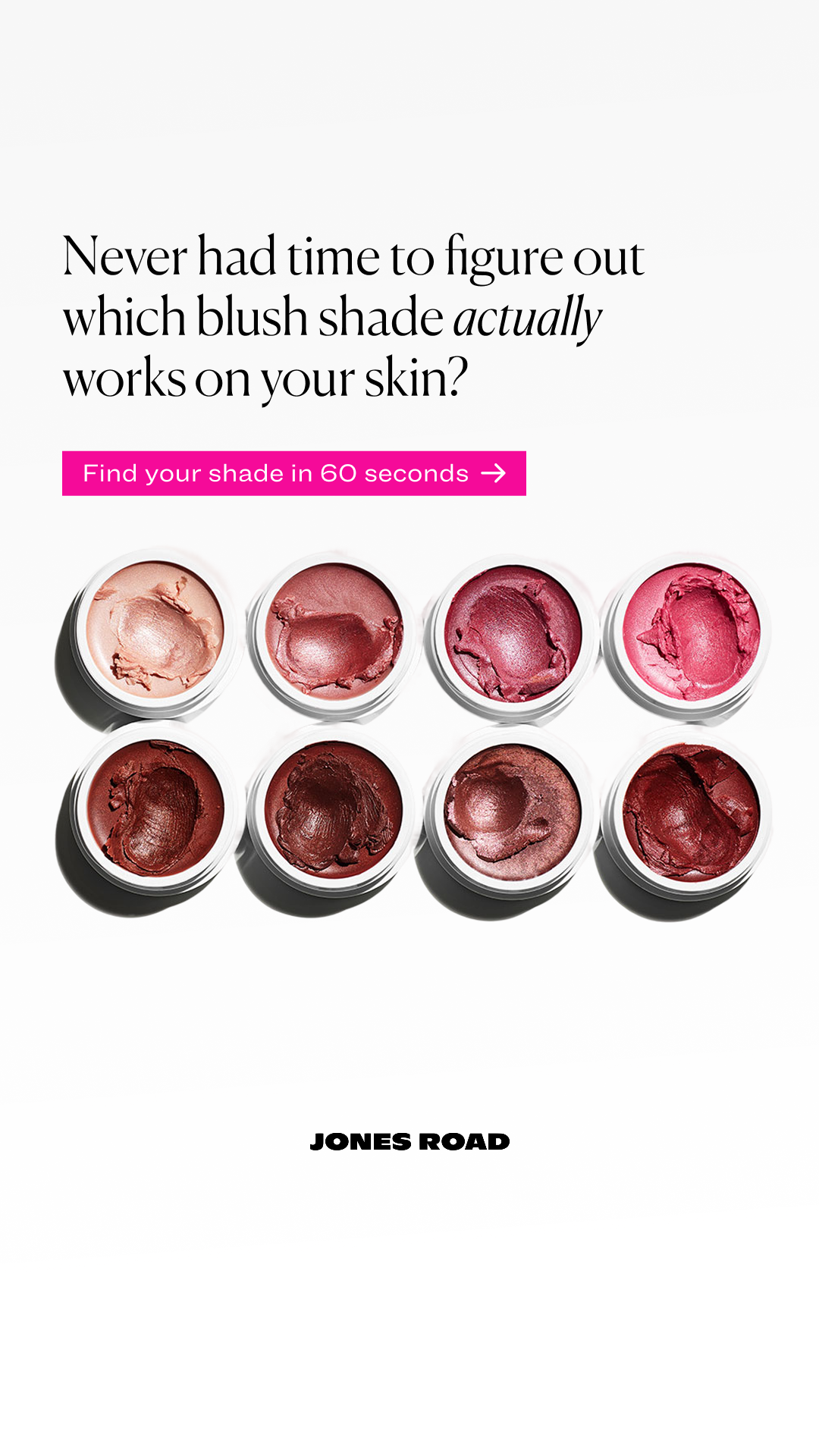Jones Road Beauty Facebook ad