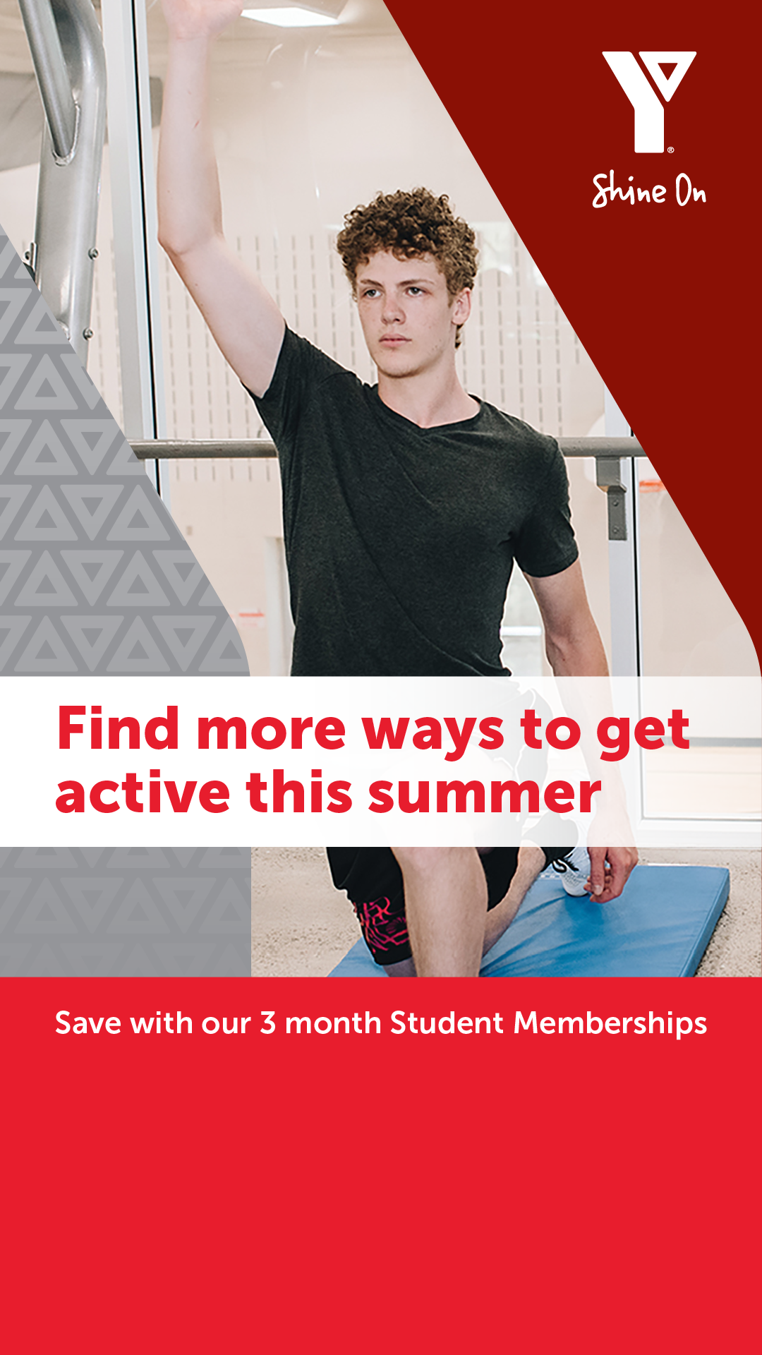 YMCA of Simcoe/Muskoka Facebook ad: Your Best Summer Yet Starts at the Y