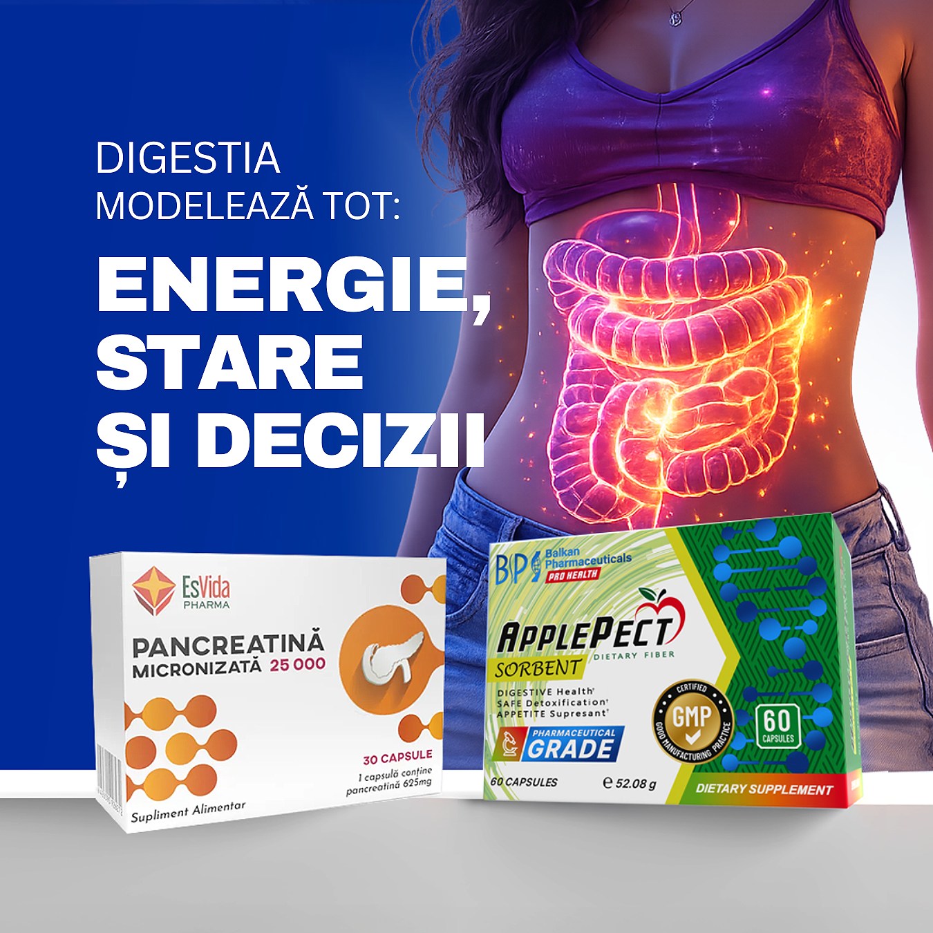Fit4pro Sports Nutrition Facebook ad: Shop - Magazin online de suplimente nutritive pentru…