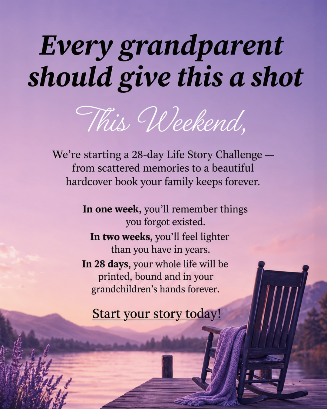 Memowrite Facebook ad