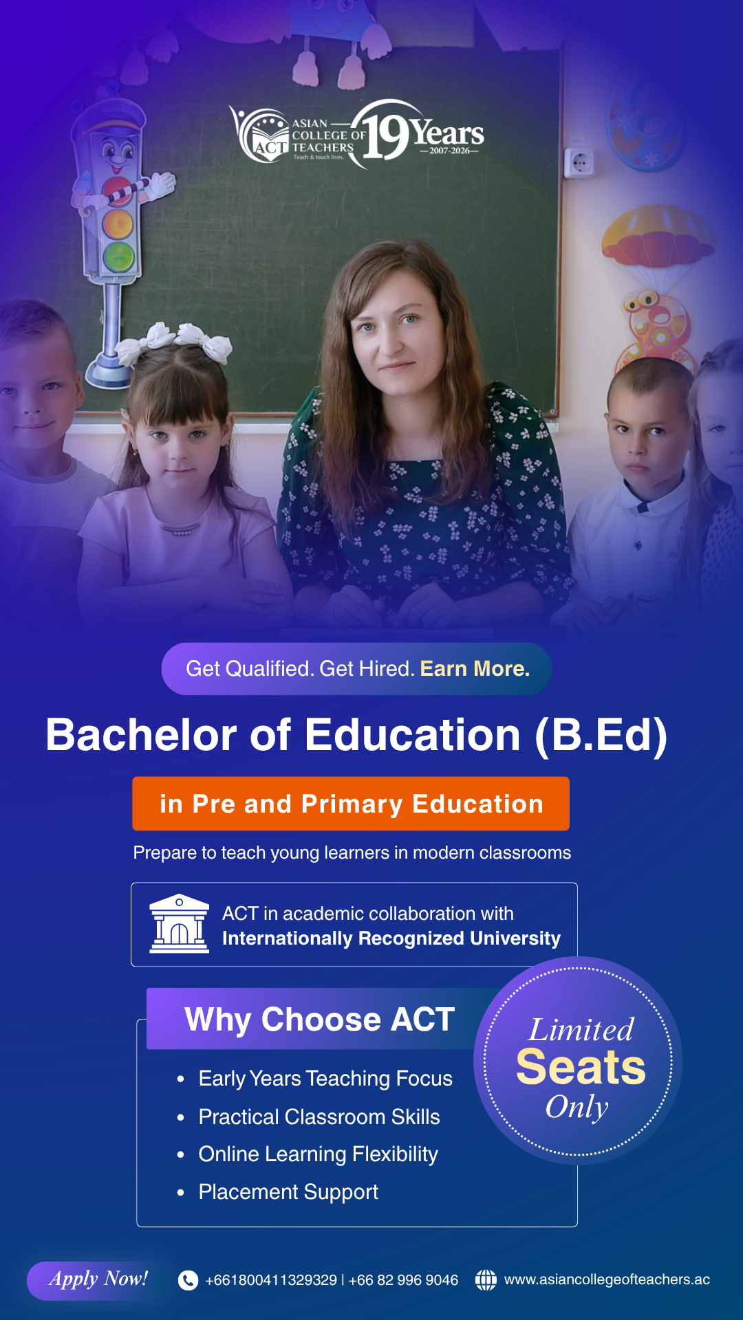 Teacher Training Courses Facebook ad