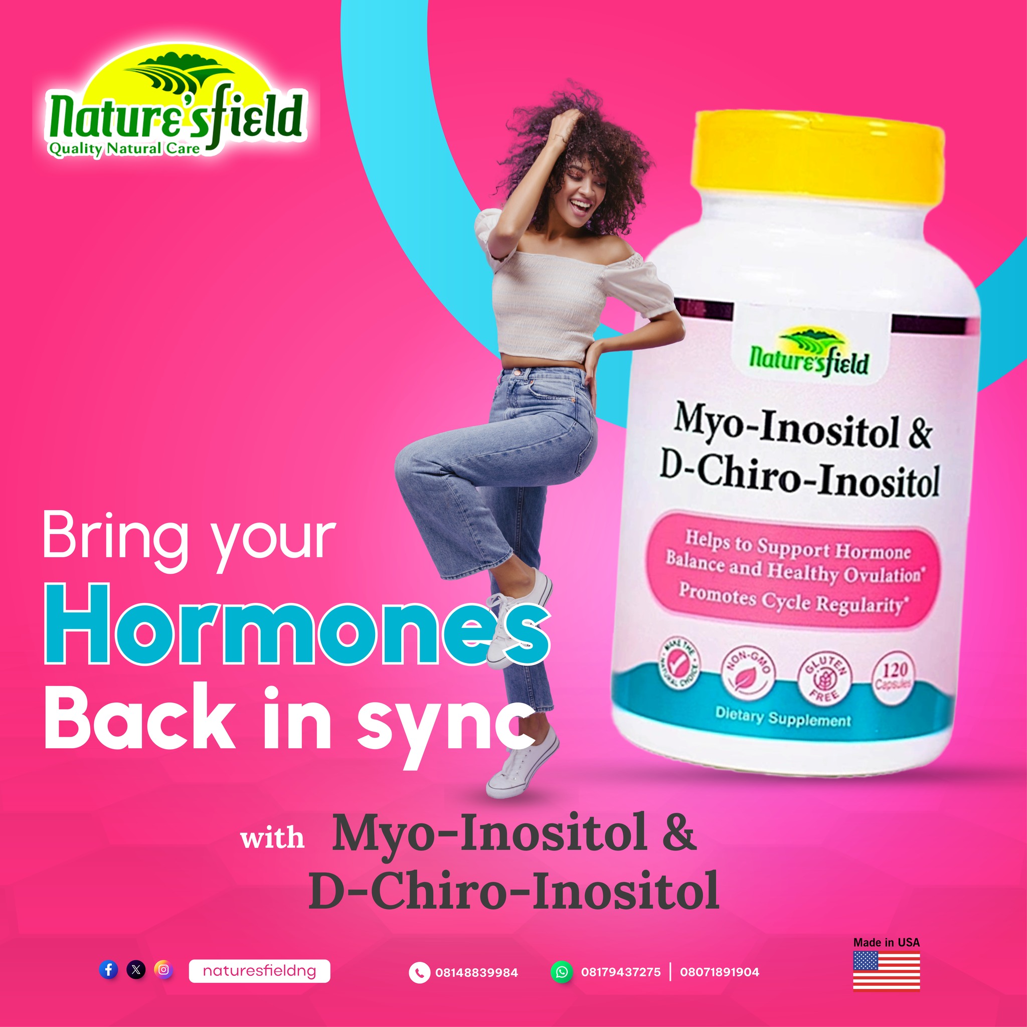 Nature's field Nigeria Facebook ad