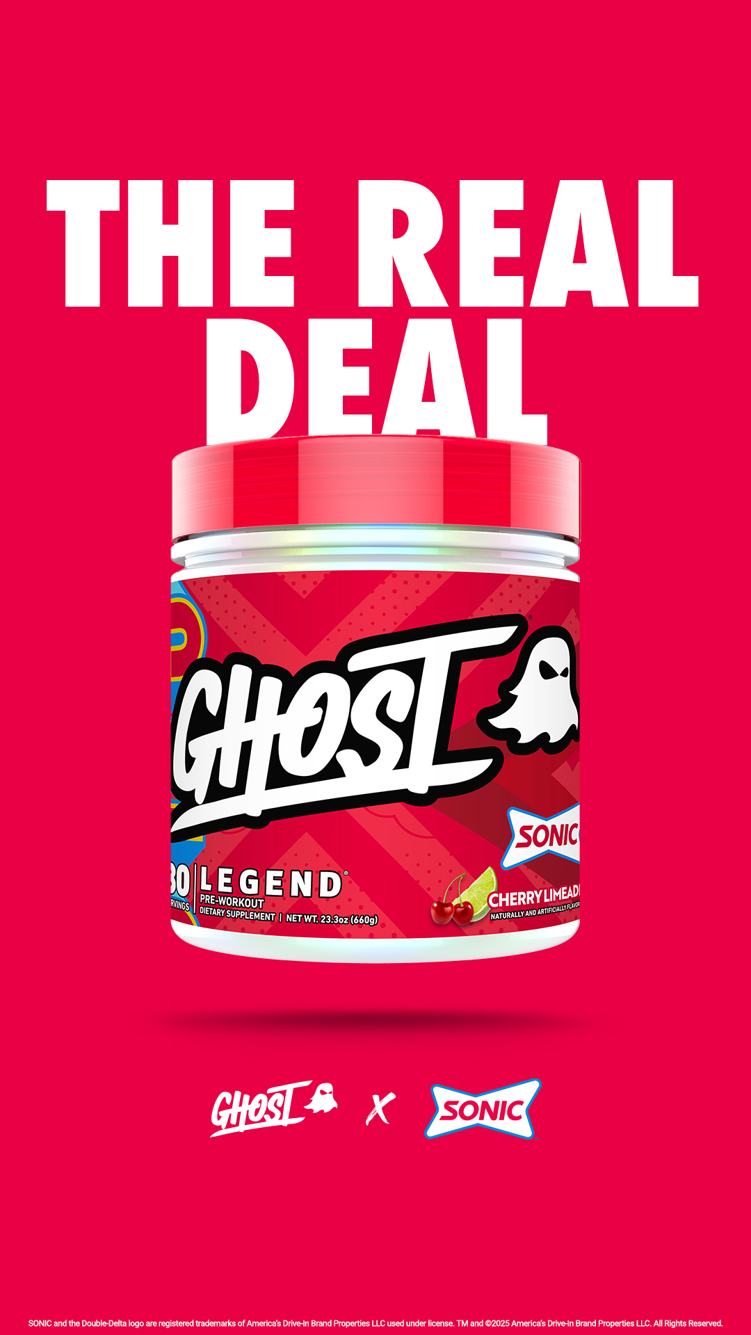 GHOST Facebook ad