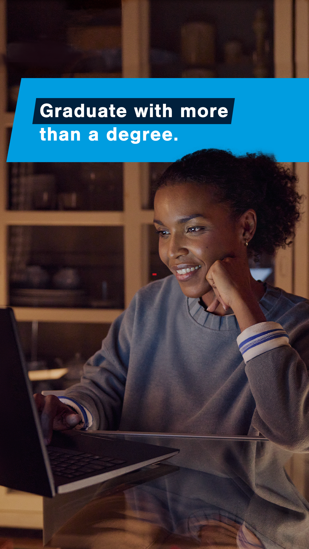 Strayer University Facebook ad