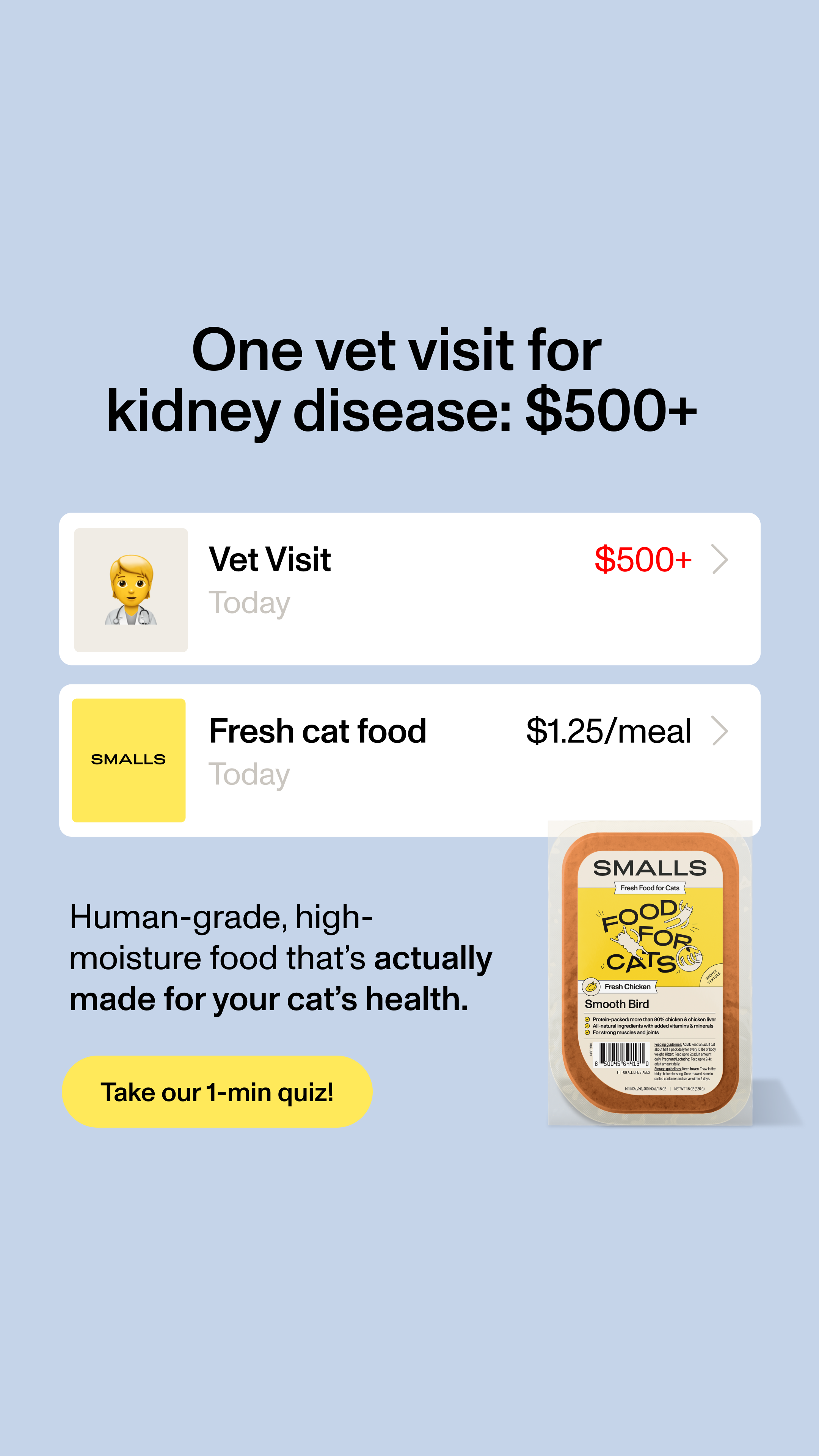 Smalls Facebook ad