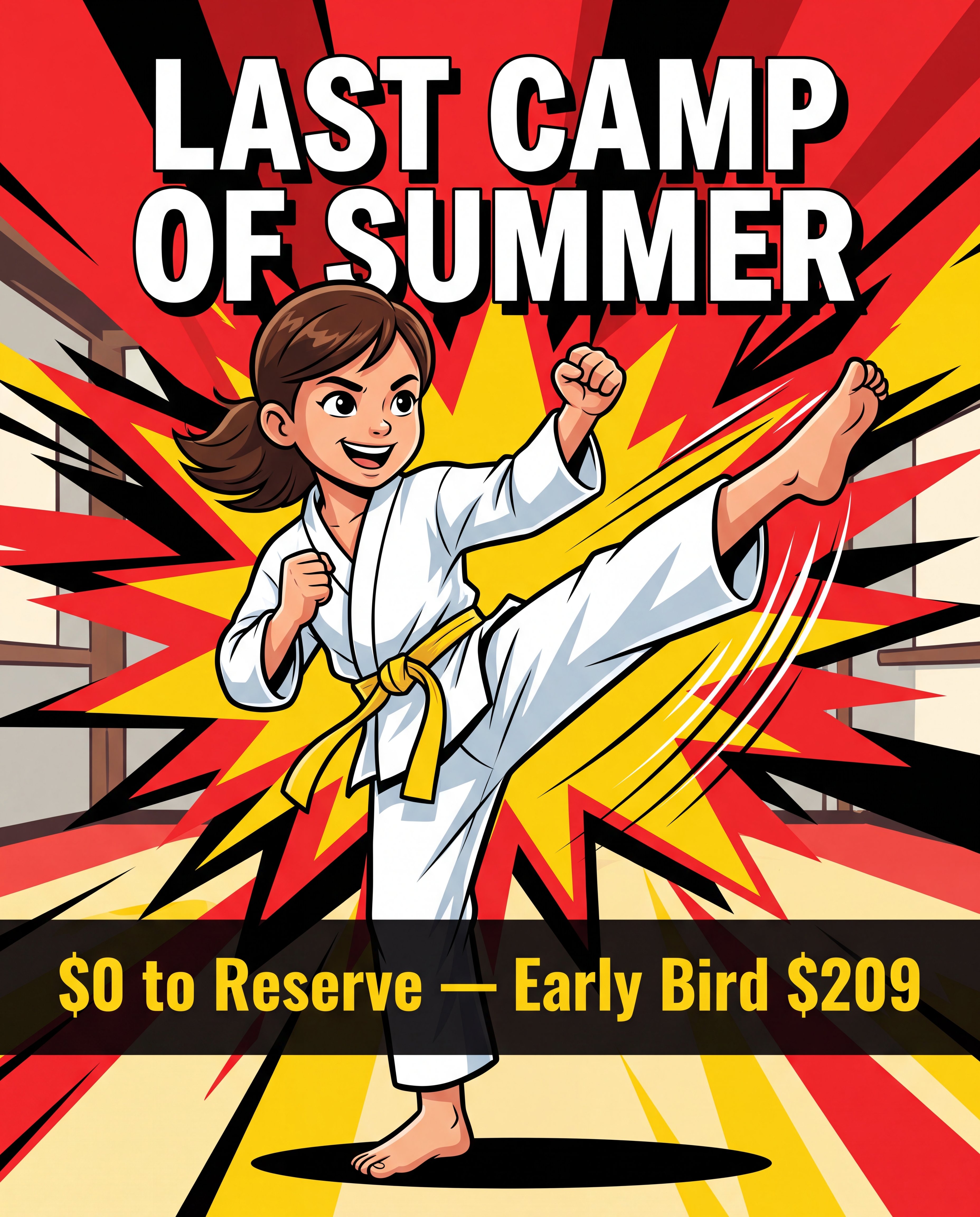 The 1-2 Punch Family Martial Arts & Fitness Center Facebook ad