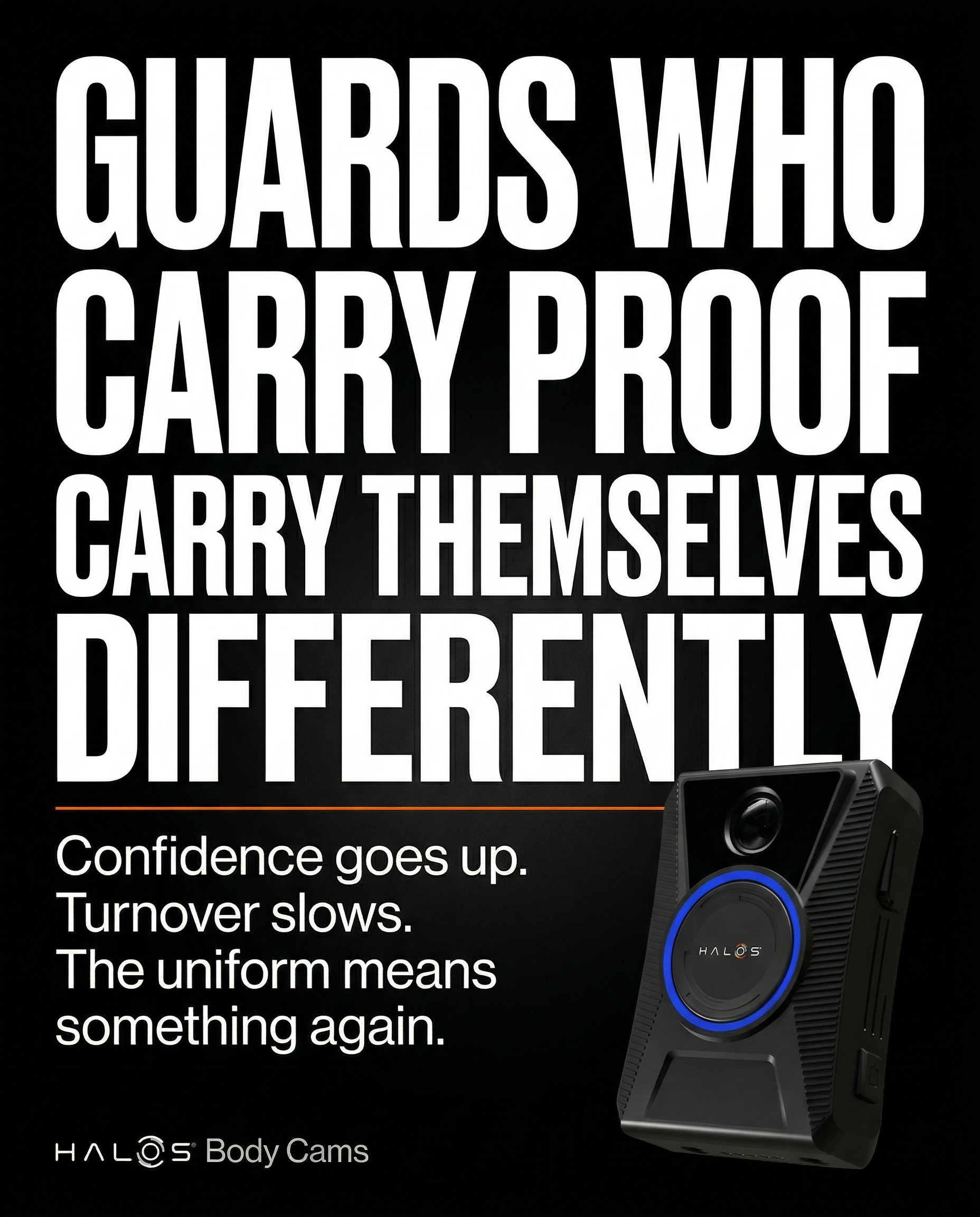 HALOS Body Cameras Facebook ad