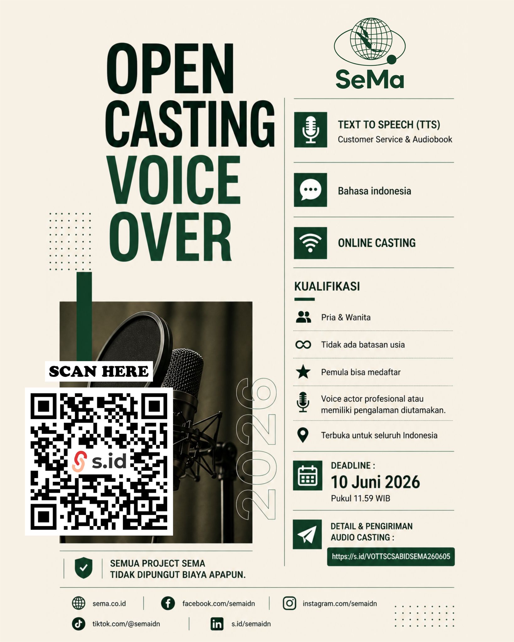 PT Sema Information Technology Services Facebook ad