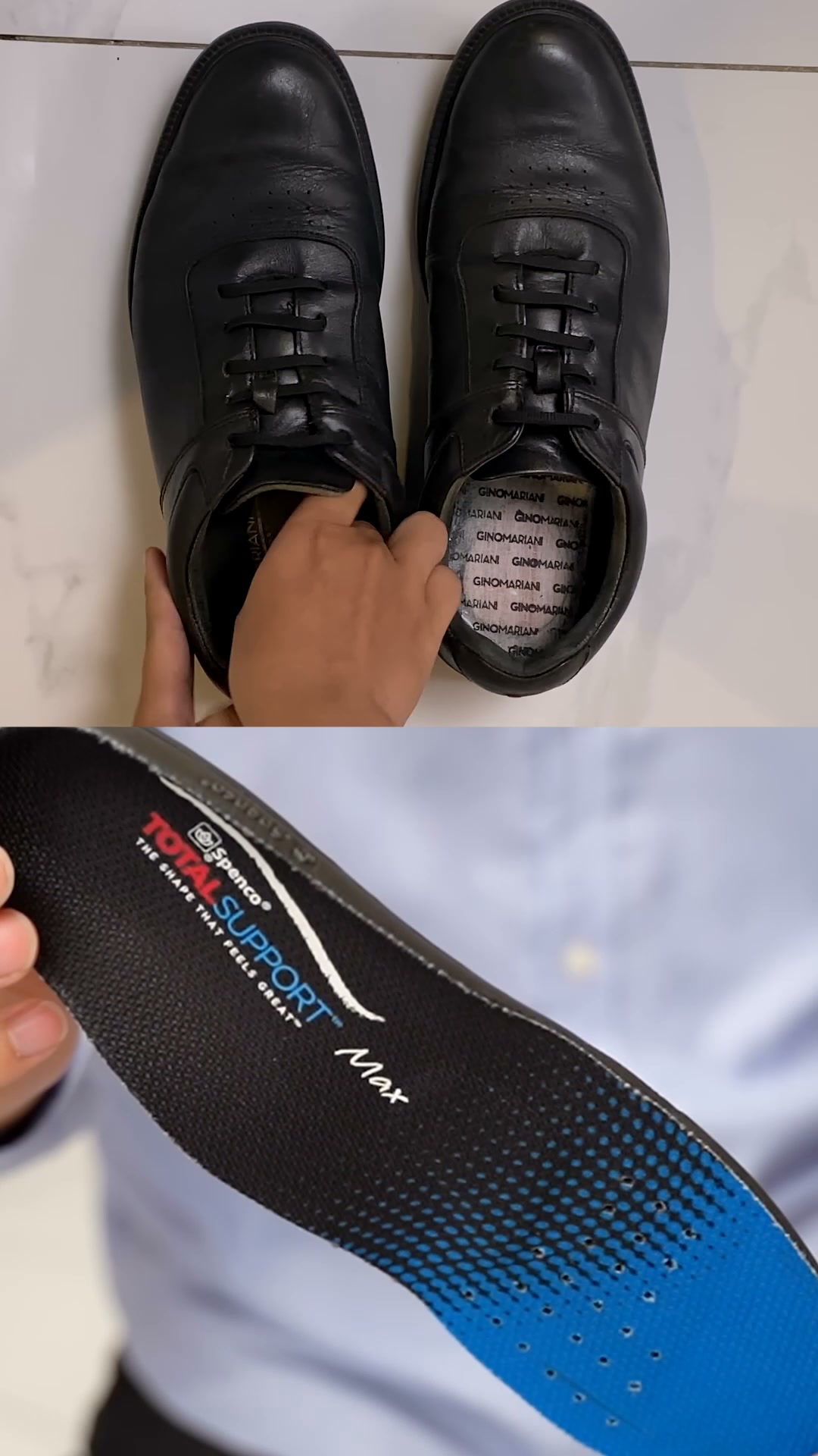 Spenco a foot health products for reducing pain and increase mobility Facebook ad: Sepatu mahal belum tentu nyaman kalau insole bawaannya…