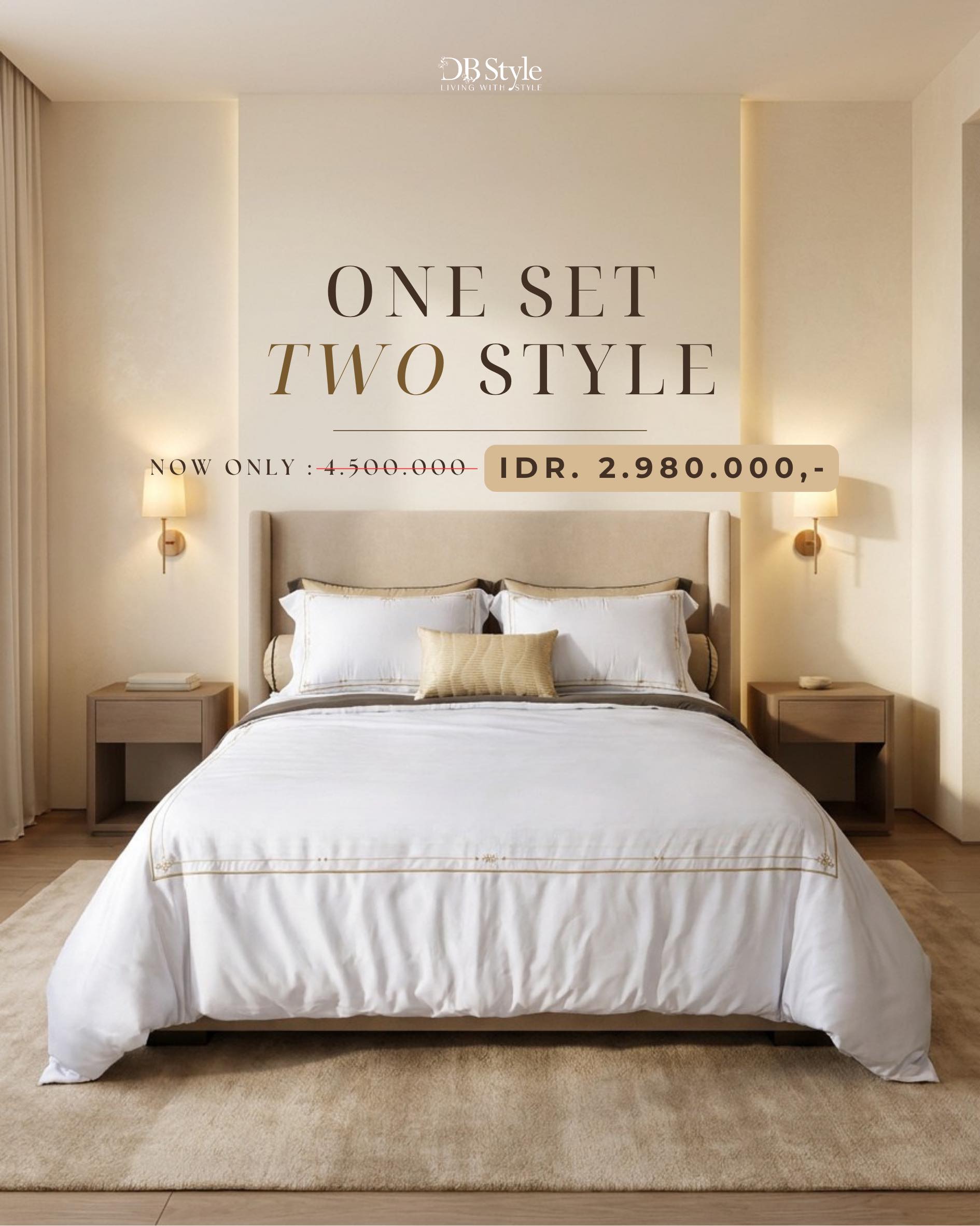 DB Style Facebook ad: One Set, Two Styles, now at a special…
