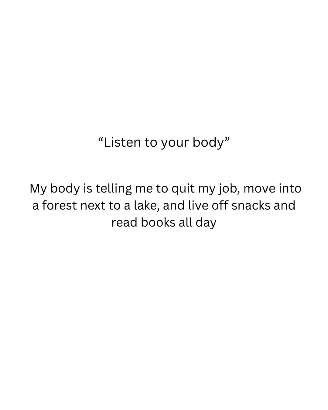 Petite Retreats Facebook ad: Your gut instinct is always right Tag the…