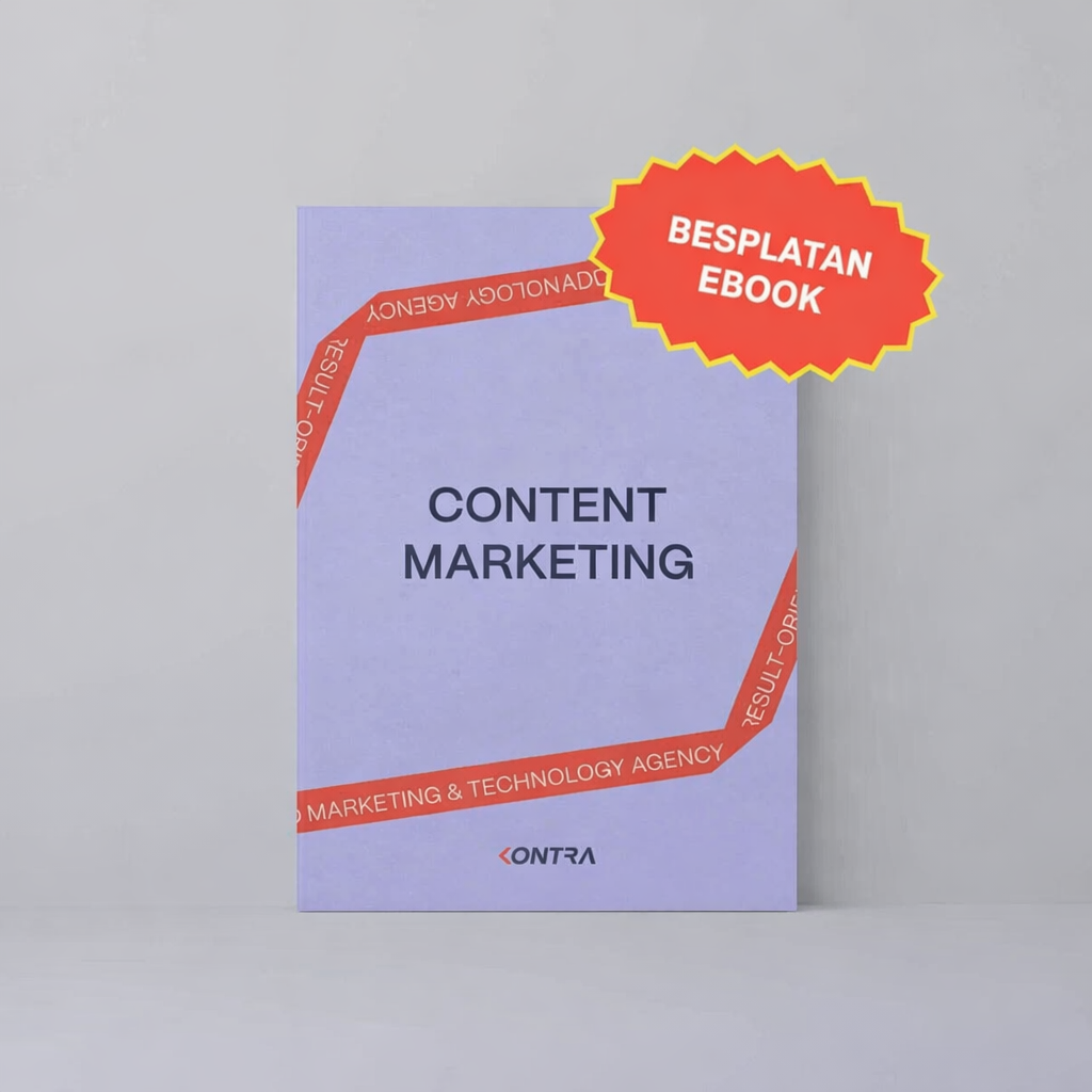 Kontra Facebook ad: Content marketing