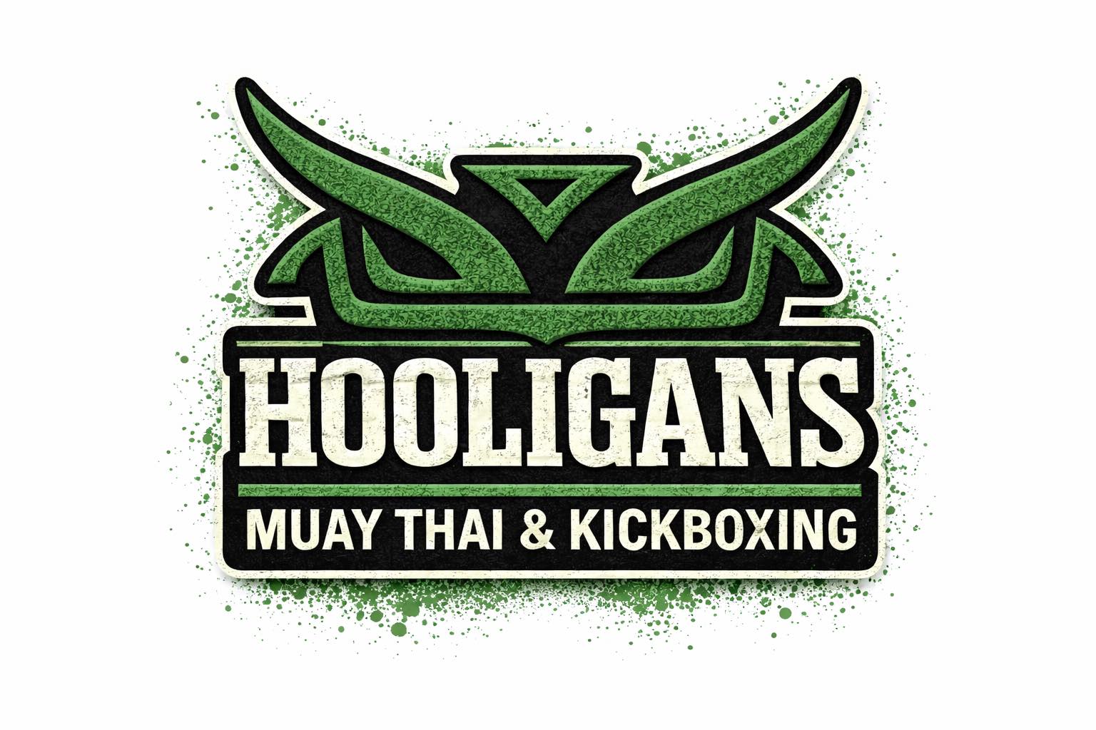 Hooligans Muay Thai & Kickboxing Facebook ad: Train hard. Build confidence.