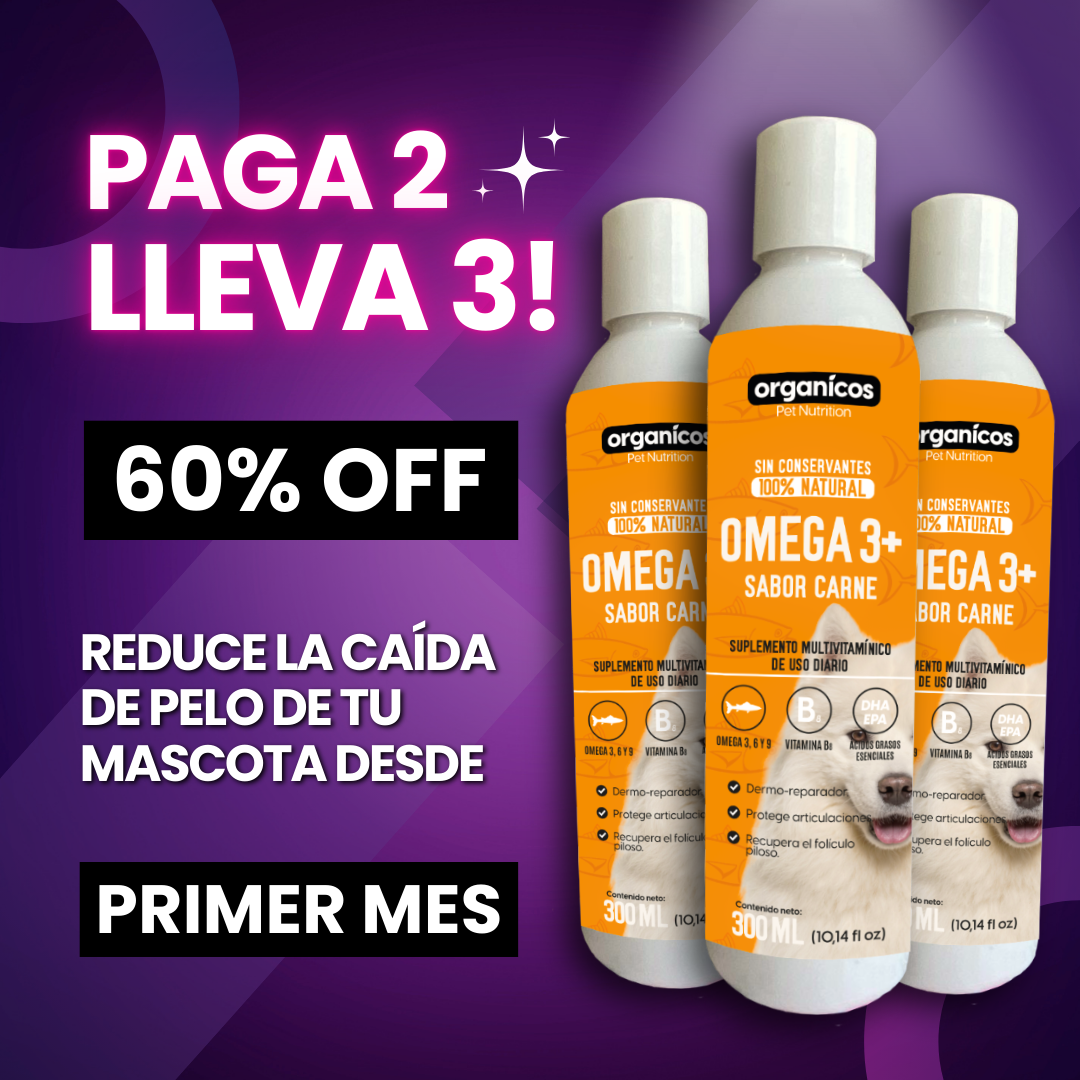 Organicos Pet Nutrition Co Facebook ad: ¡QUEDAN POCAS HORAS DE PROMO!