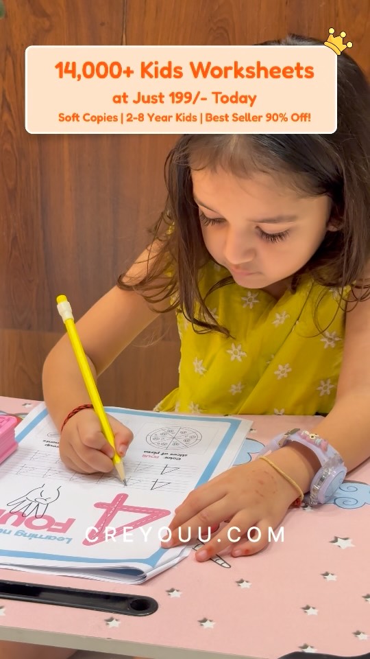 Creyouu Facebook ad: Hey Parents! Unlock the world of learning for…
