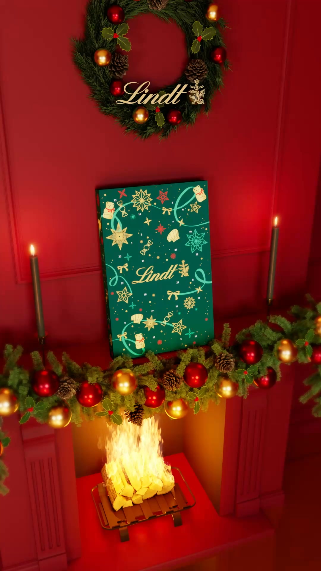 Lindt Facebook ad: Le Calendrier Lindor