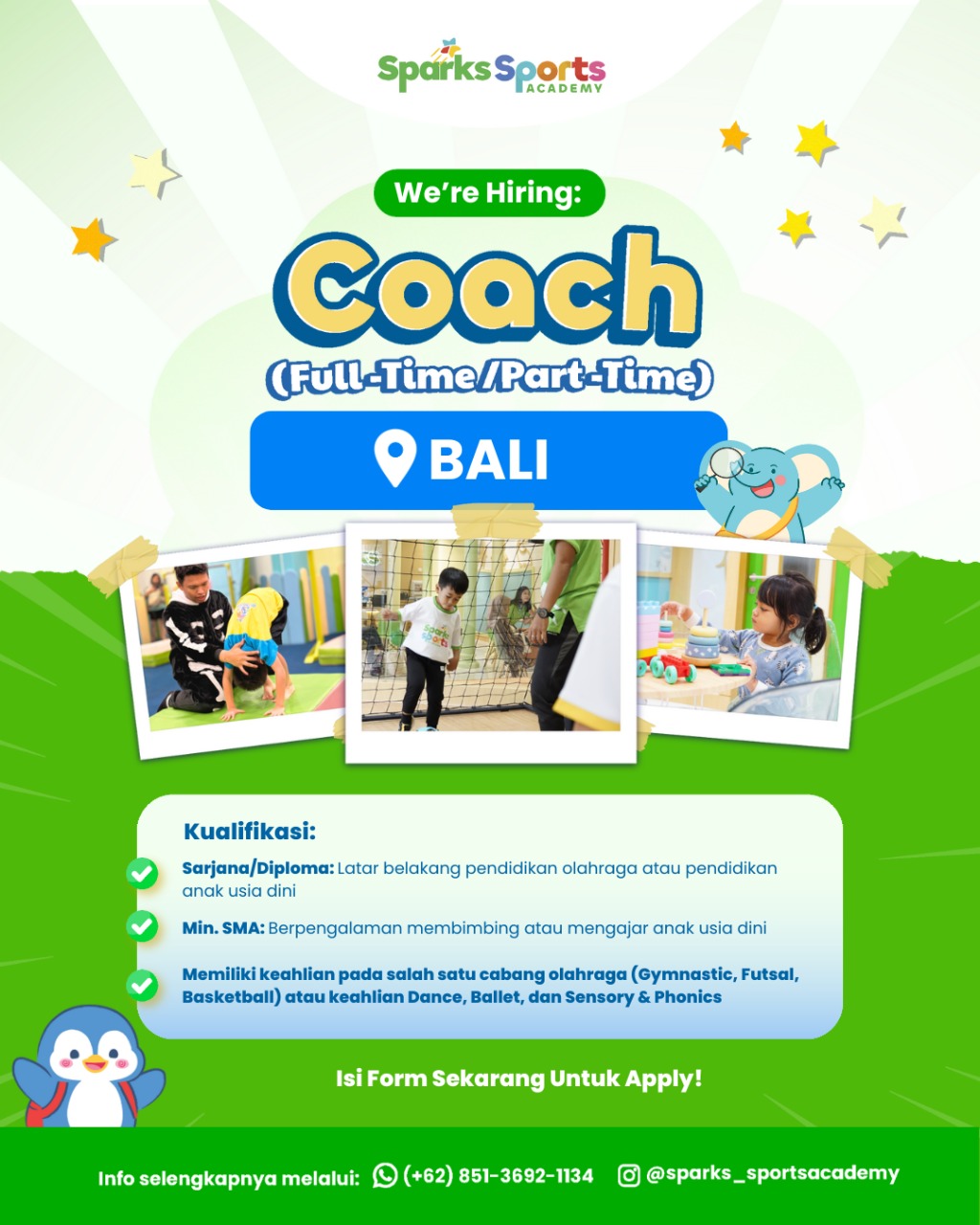 Sparks Sports Academy Facebook ad