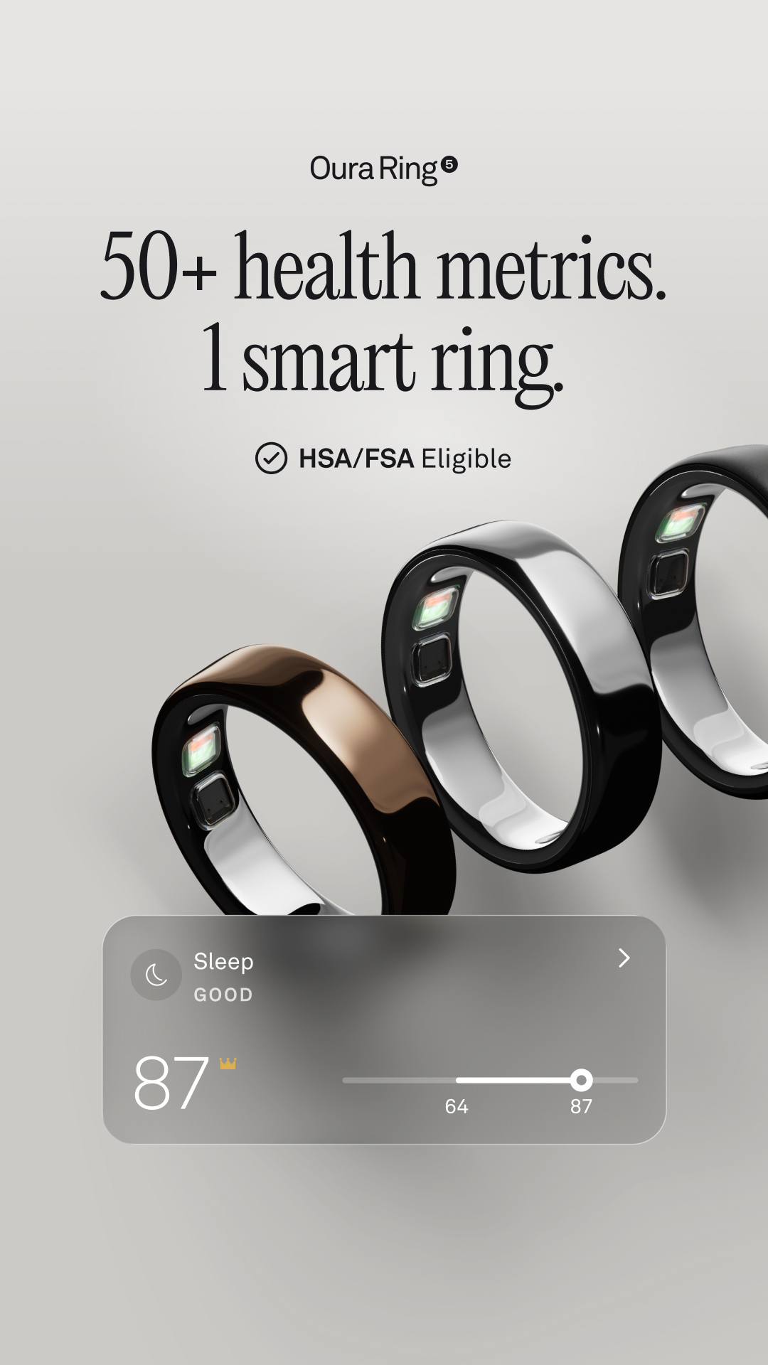 ŌURA Facebook ad