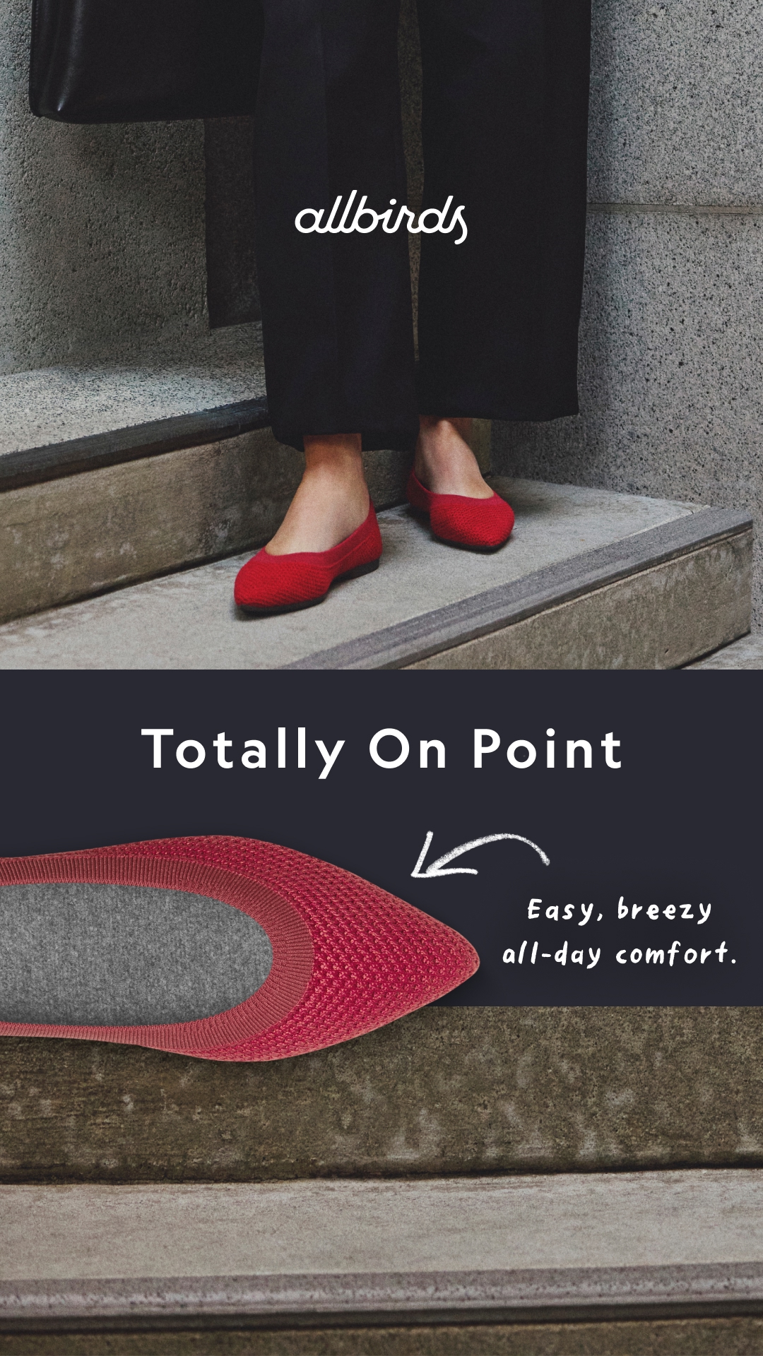 Allbirds Facebook ad