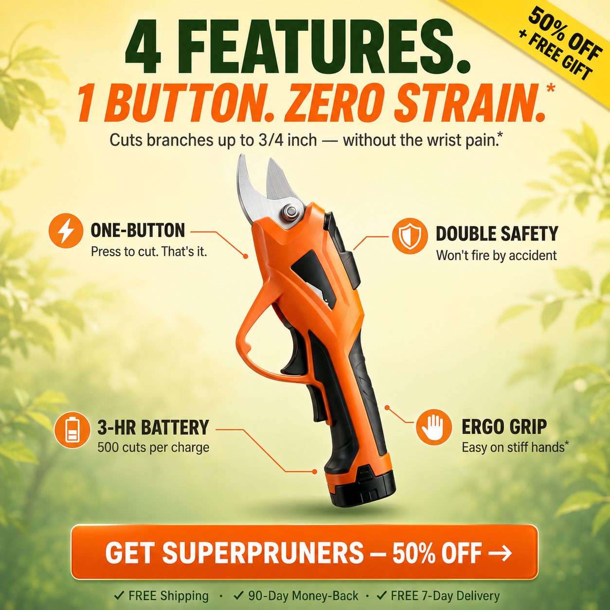 Top Deals Search Facebook ad: Your Hands Shouldn't Give Out Before Your Garden Does.*