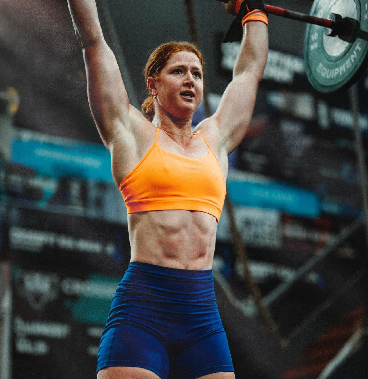ELYTE Hydration Powder Facebook ad: Meet Emily Julian, a 22-year-old elite CrossFit athlete…