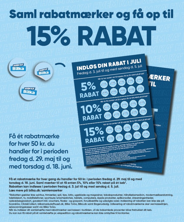 Bilka Facebook ad: Se mere i avisen