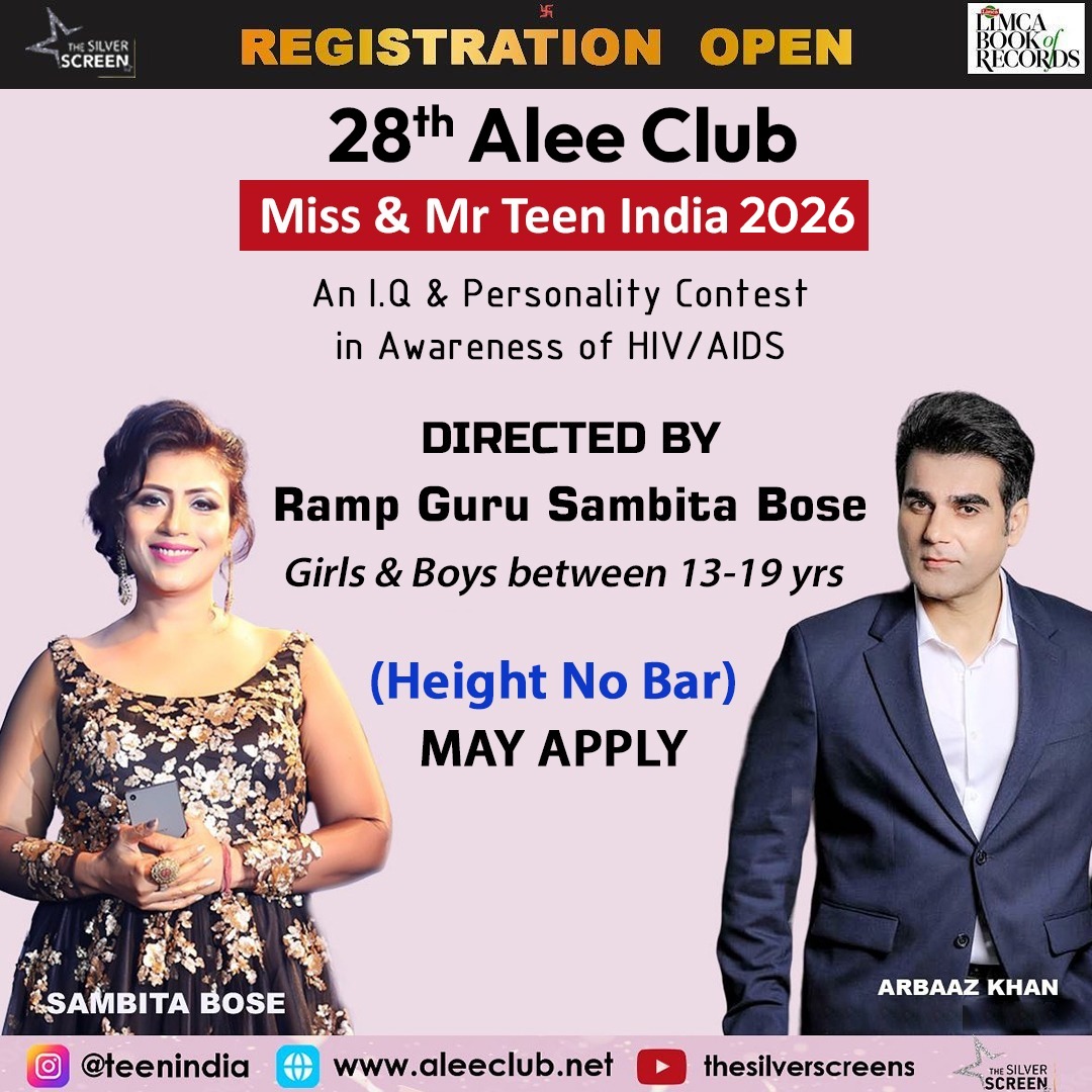 Miss & Mr Teen India Facebook ad: Dream Big. Shine Bigger!