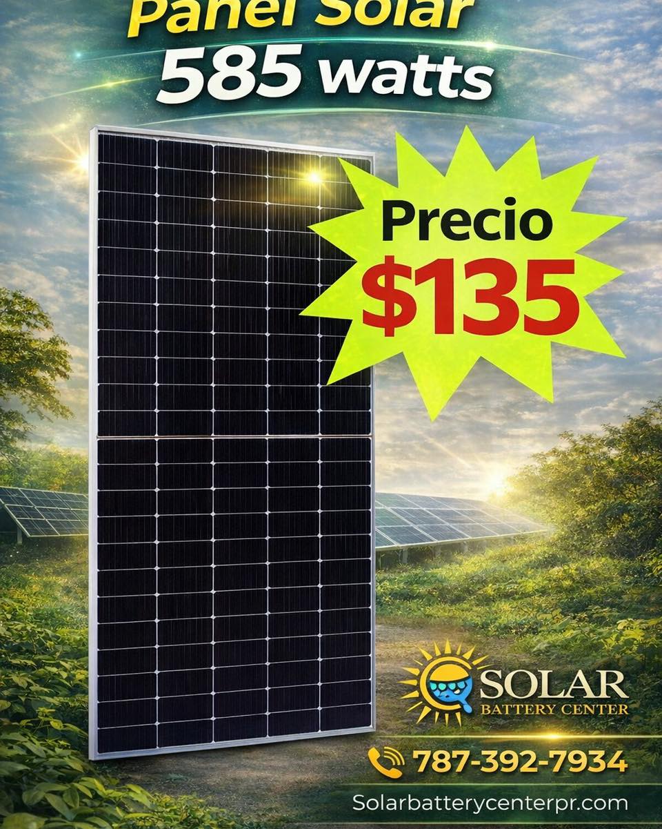 Solar Battery Center Puerto Rico Facebook ad
