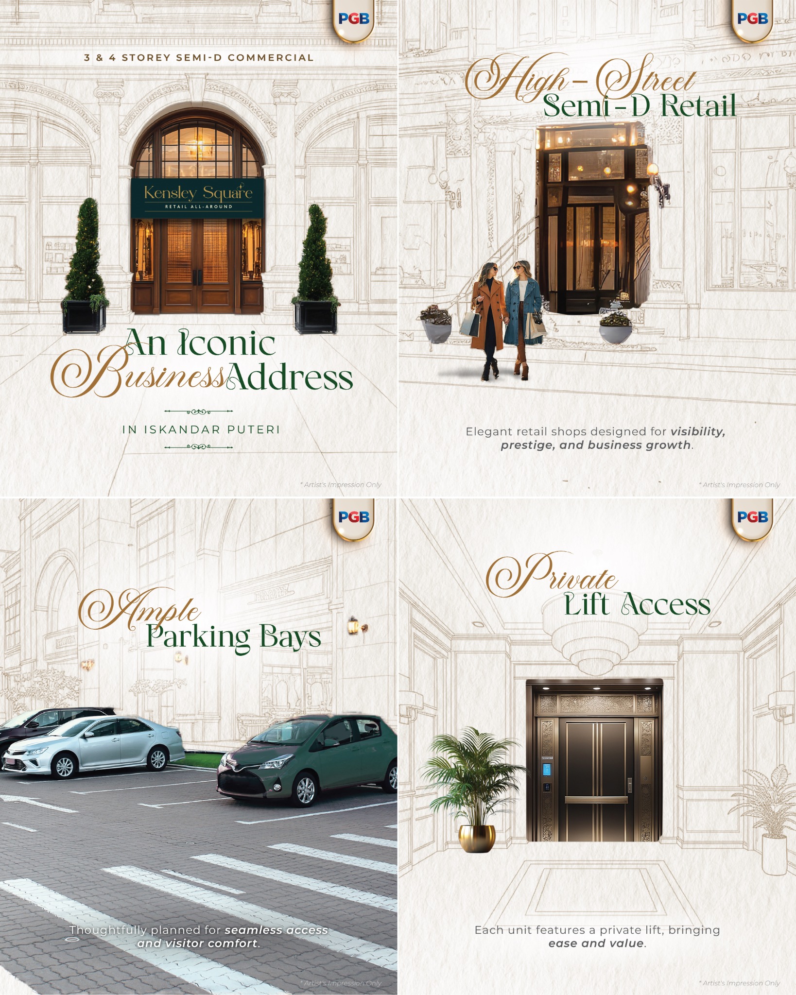 Kensington Parkview by PGB Facebook ad