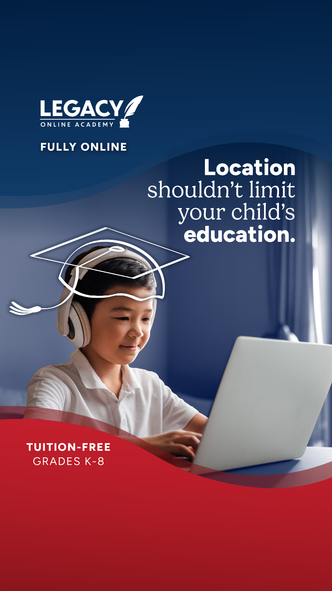 Legacy Traditional Schools Facebook ad from Mar 4, 2026