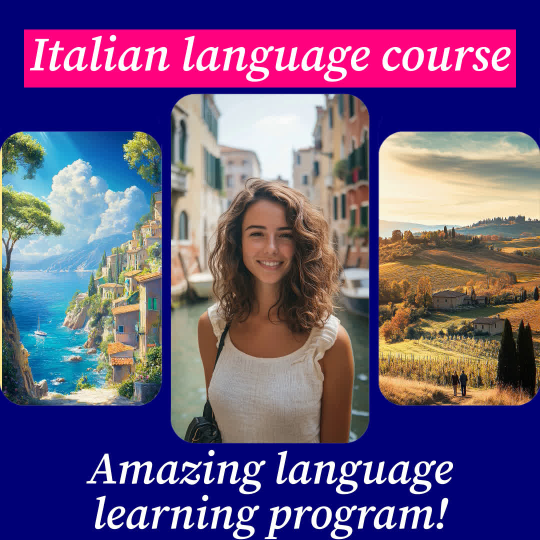 17 Minute Languages Facebook ad: Learn Italian without stress