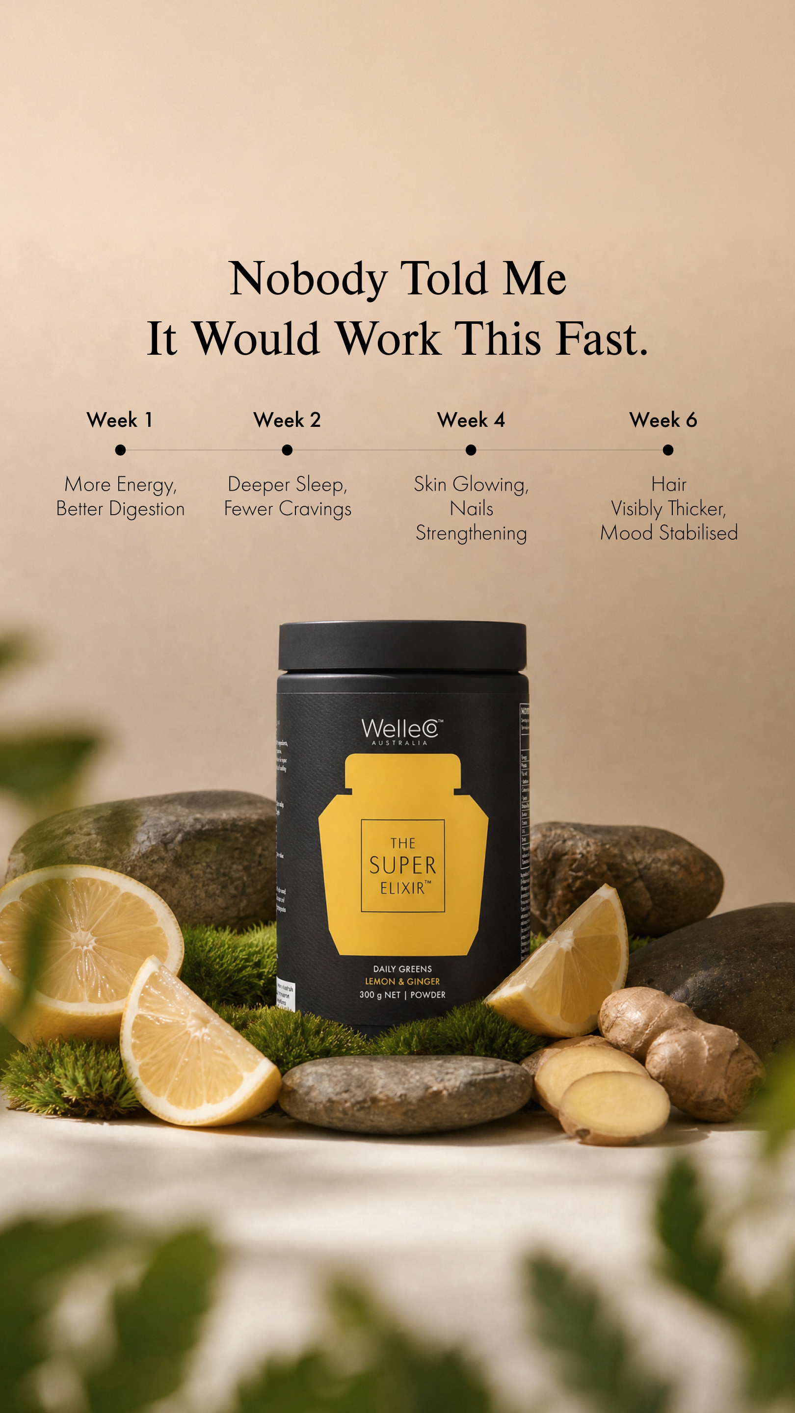 WelleCo Facebook ad