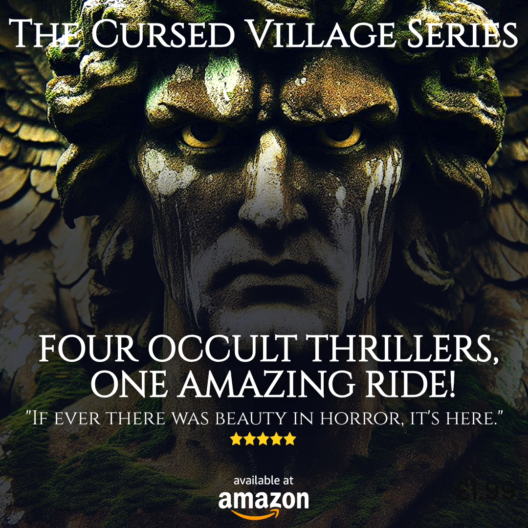 Author Polly Mordant Facebook ad: Thrilling. Tense. Spooky and dark.