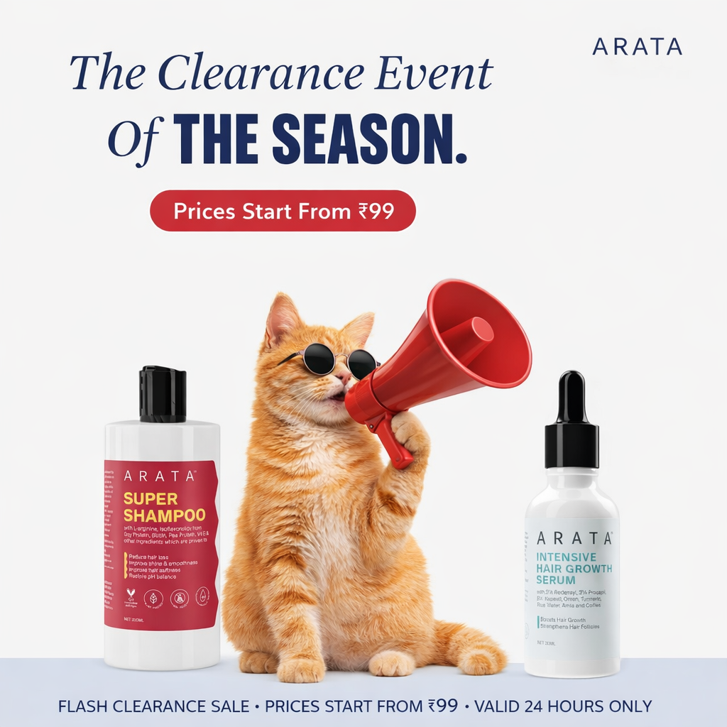 Arata Clearance Sale Facebook ad: 24 Hour Clearance Sale