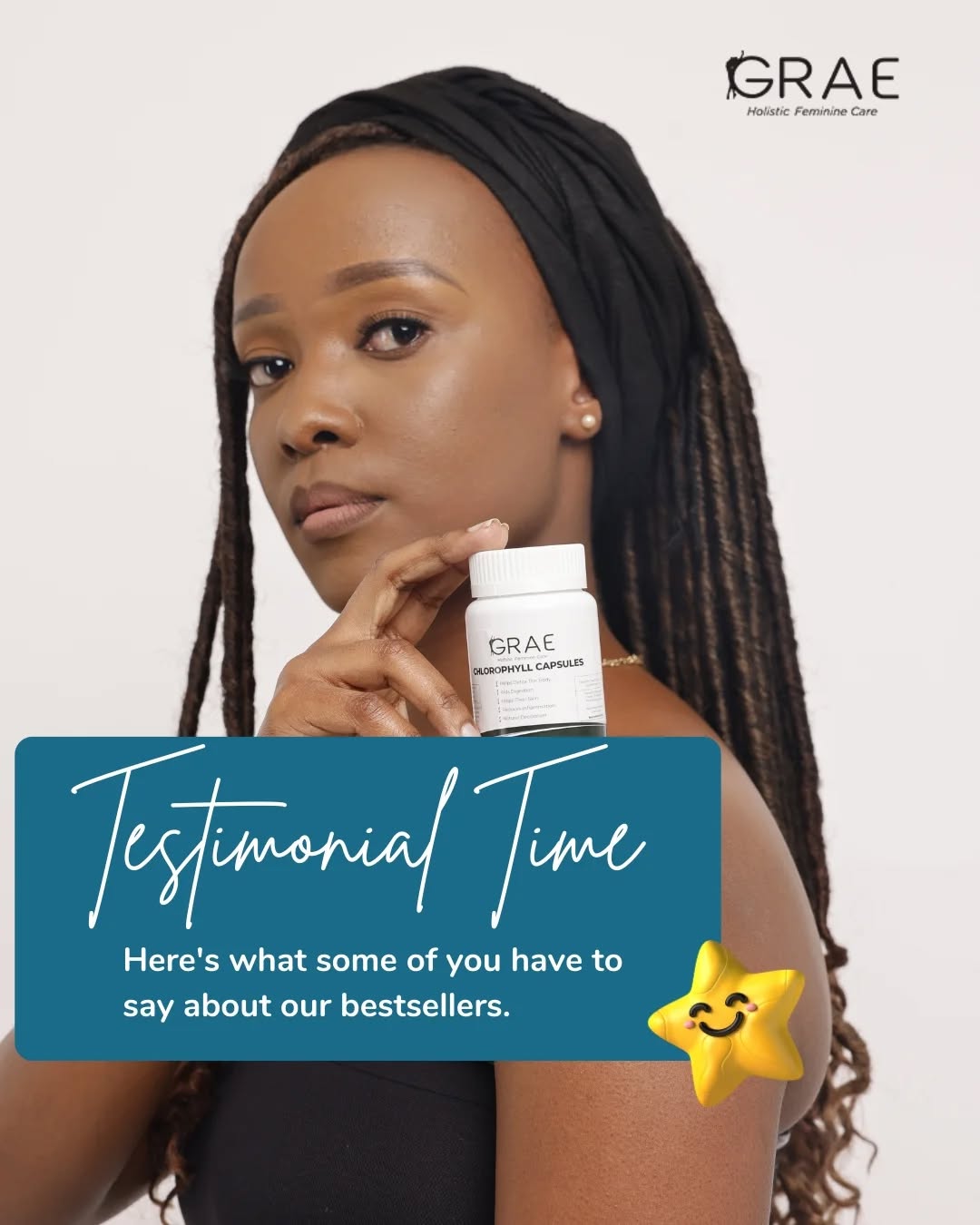 Grae Care Facebook ad: Feedback Fridays
