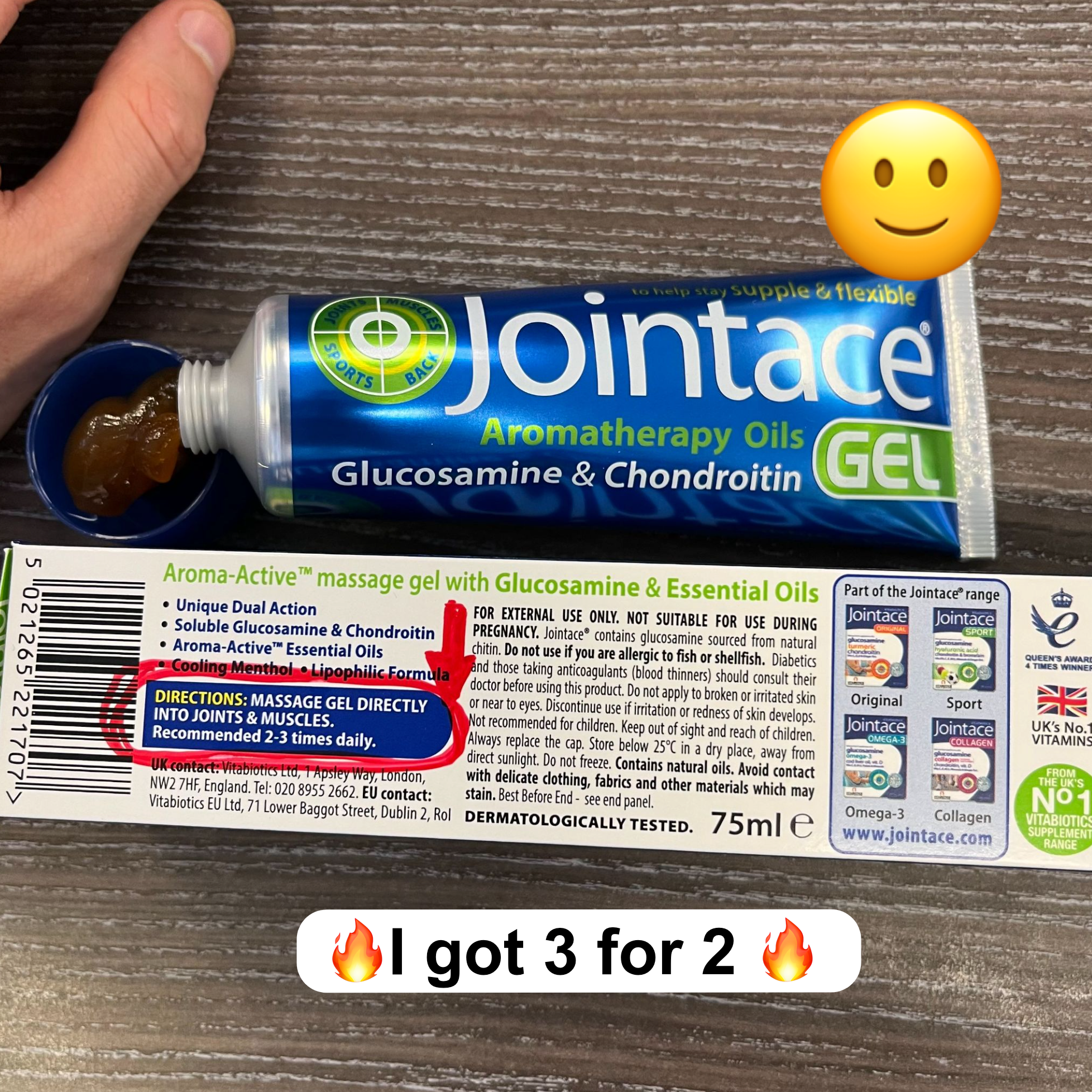 Vitabiotics Facebook ad