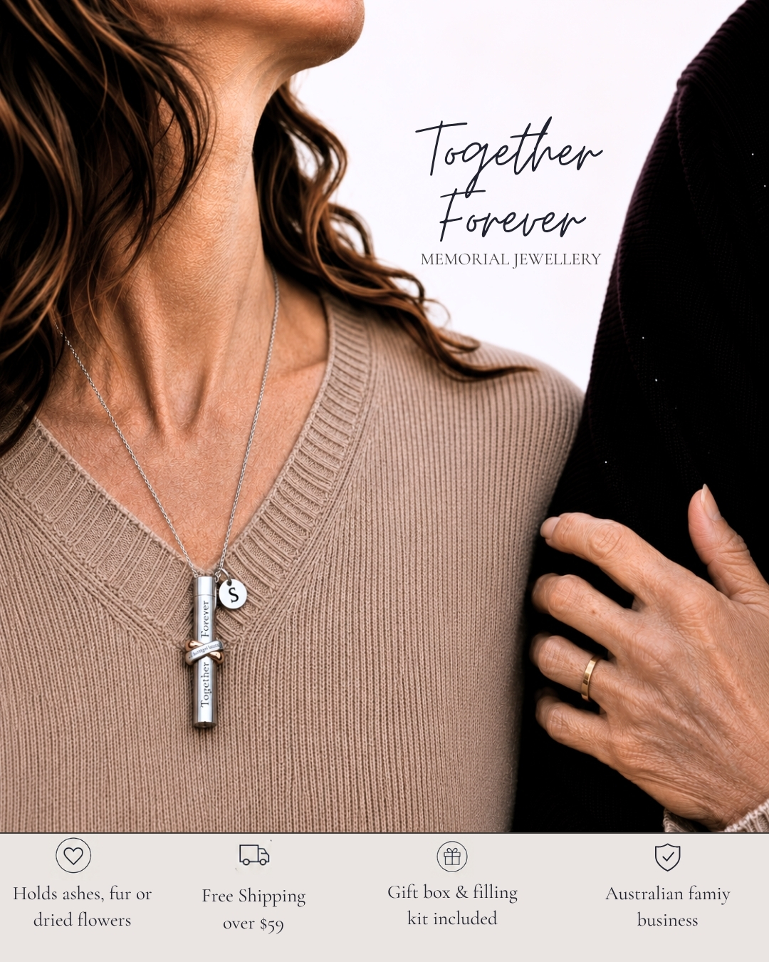 Keepsake Memorial Jewellery Facebook ad
