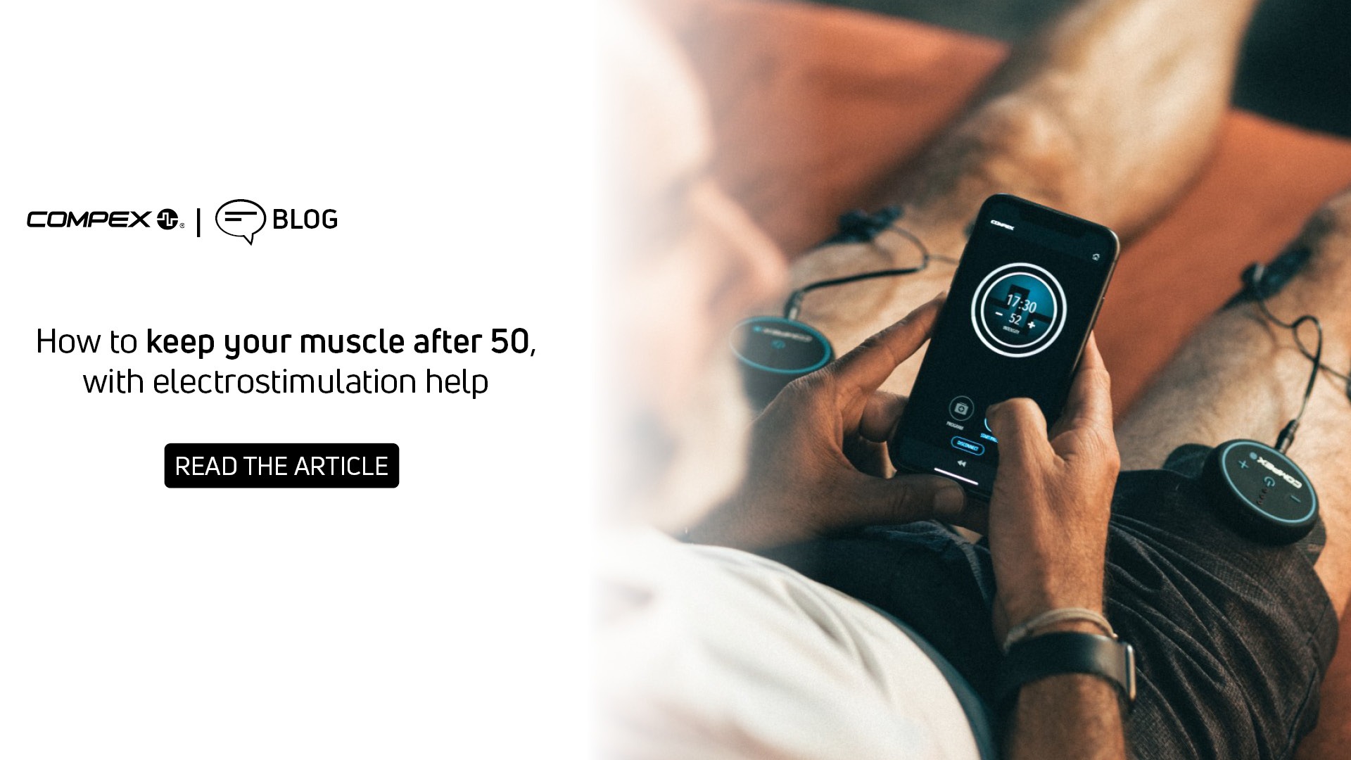 Compex UK Facebook ad from Apr 7, 2025
