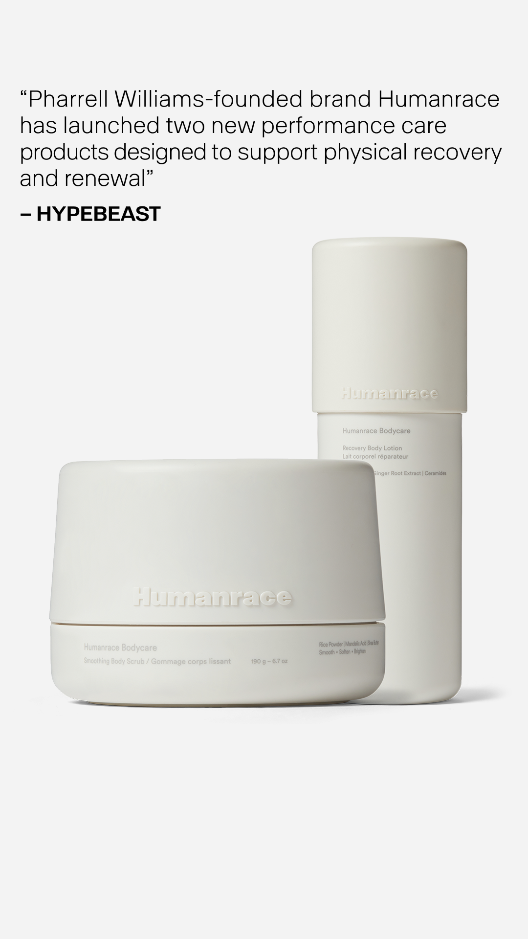 Humanrace Facebook ad