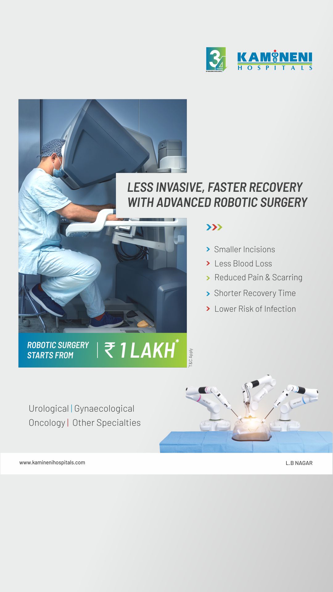 Kamineni Hospitals Facebook ad