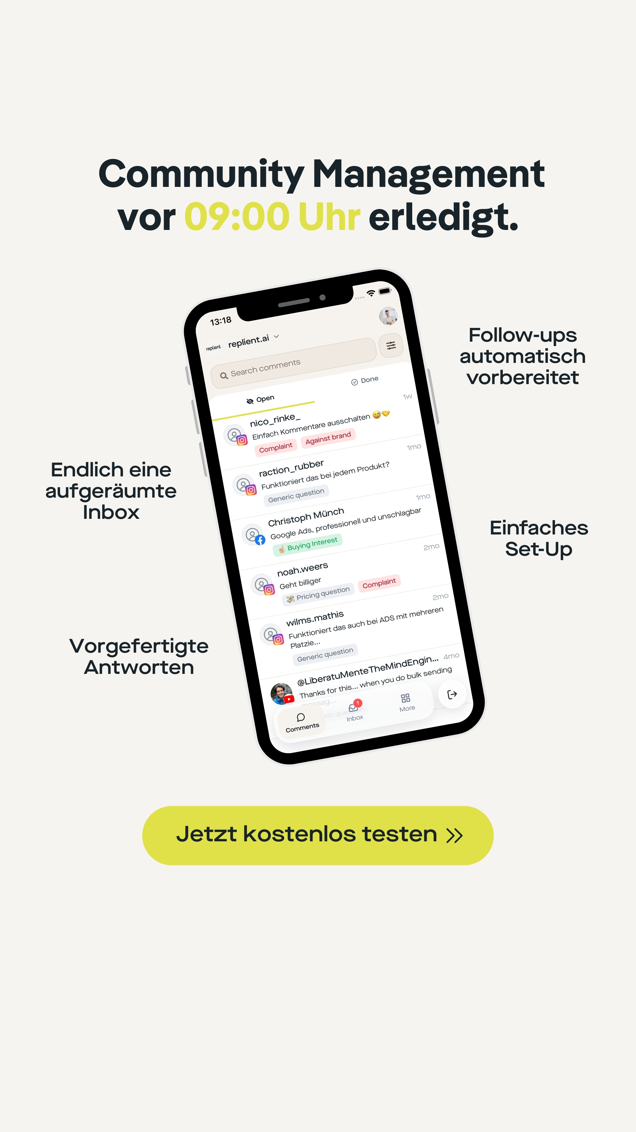 replient.ai Facebook ad from Jun 7, 2026