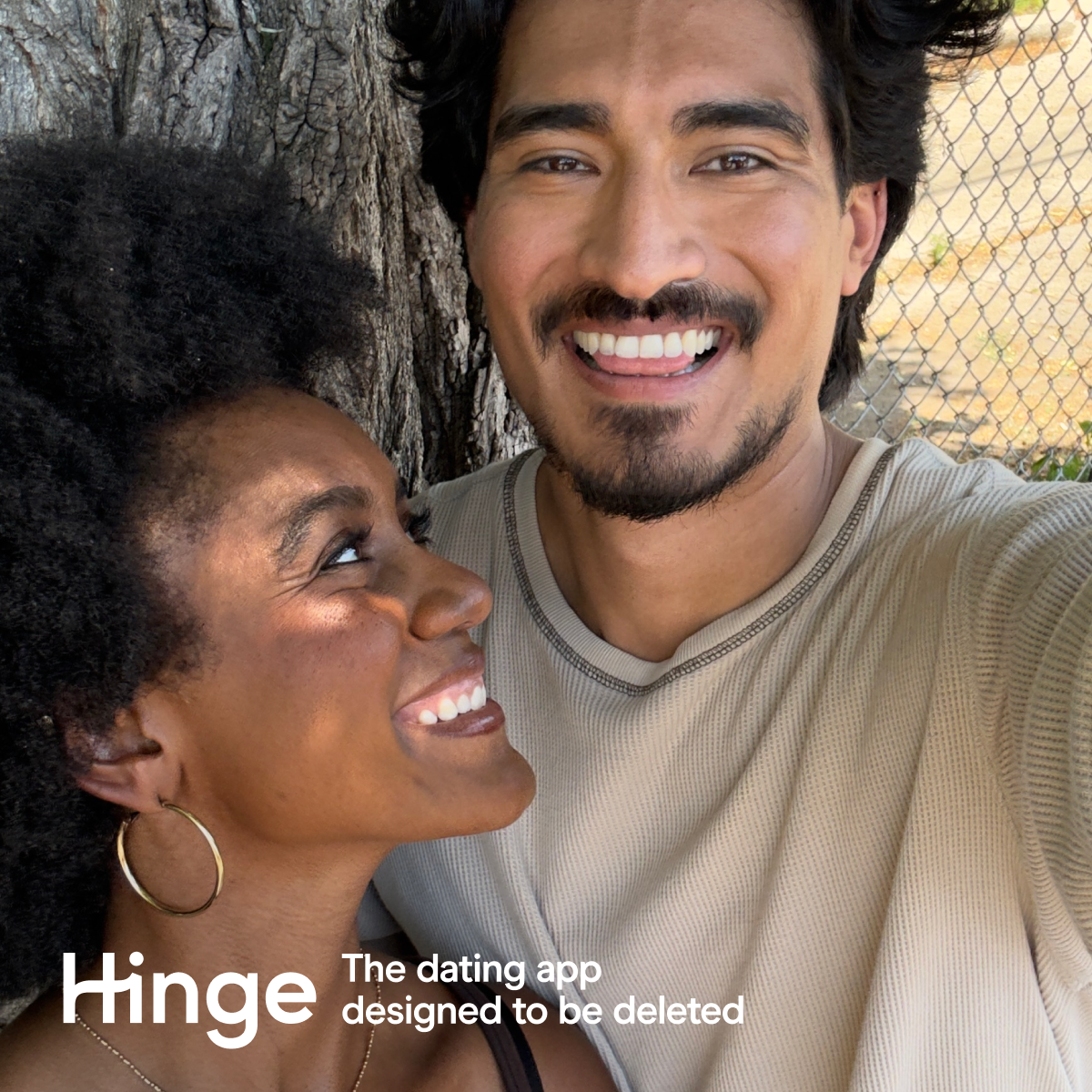 Hinge Facebook ad