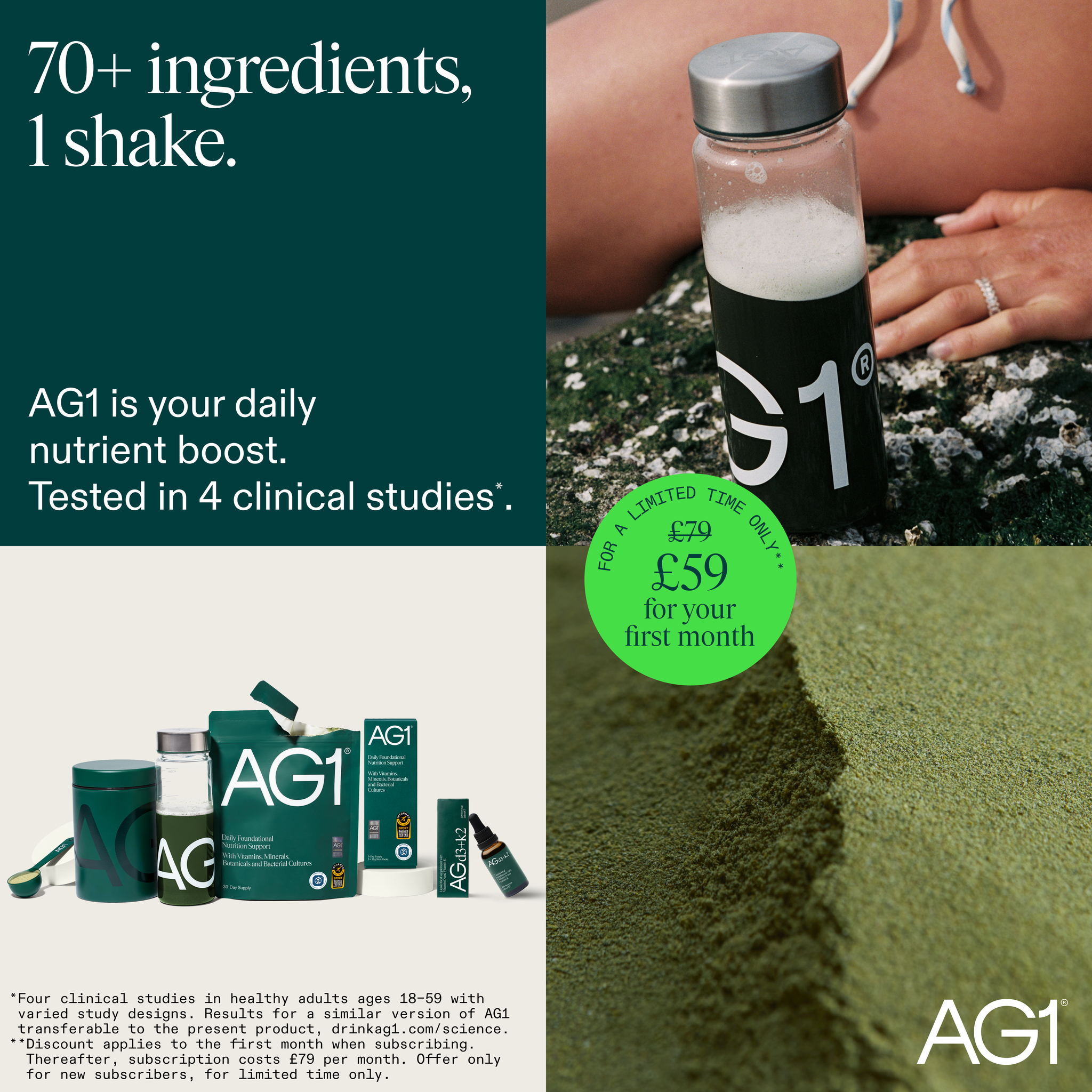 AG1 by Athletic Greens Facebook ad