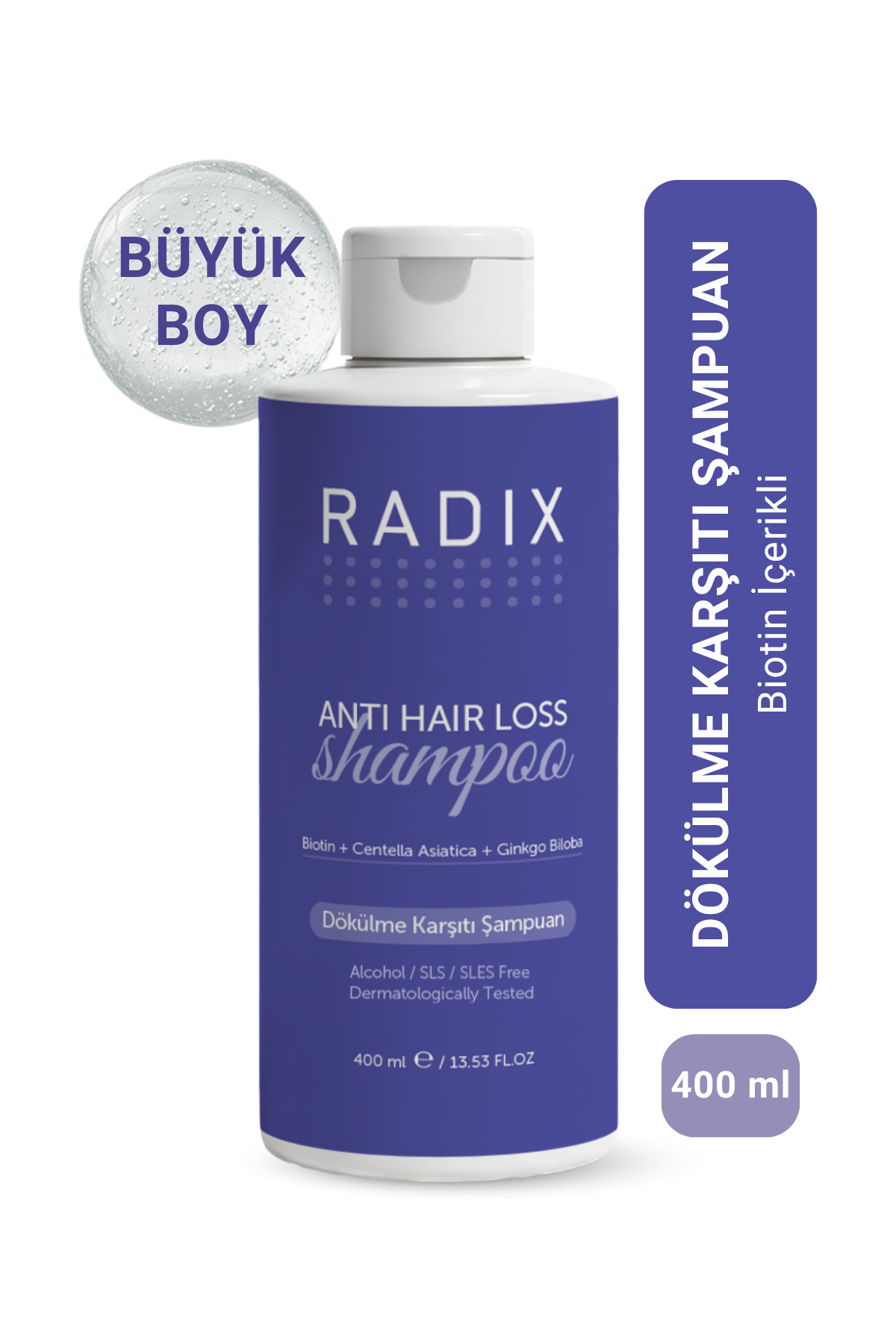 Radix Facebook ad: Dökülmeye Karşı Kanıtlanmış Etki