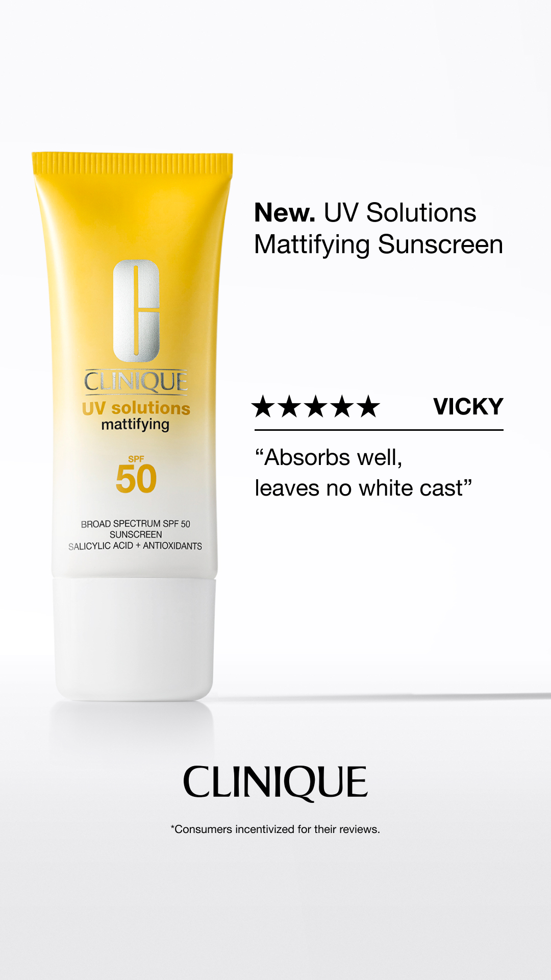 Clinique Facebook ad